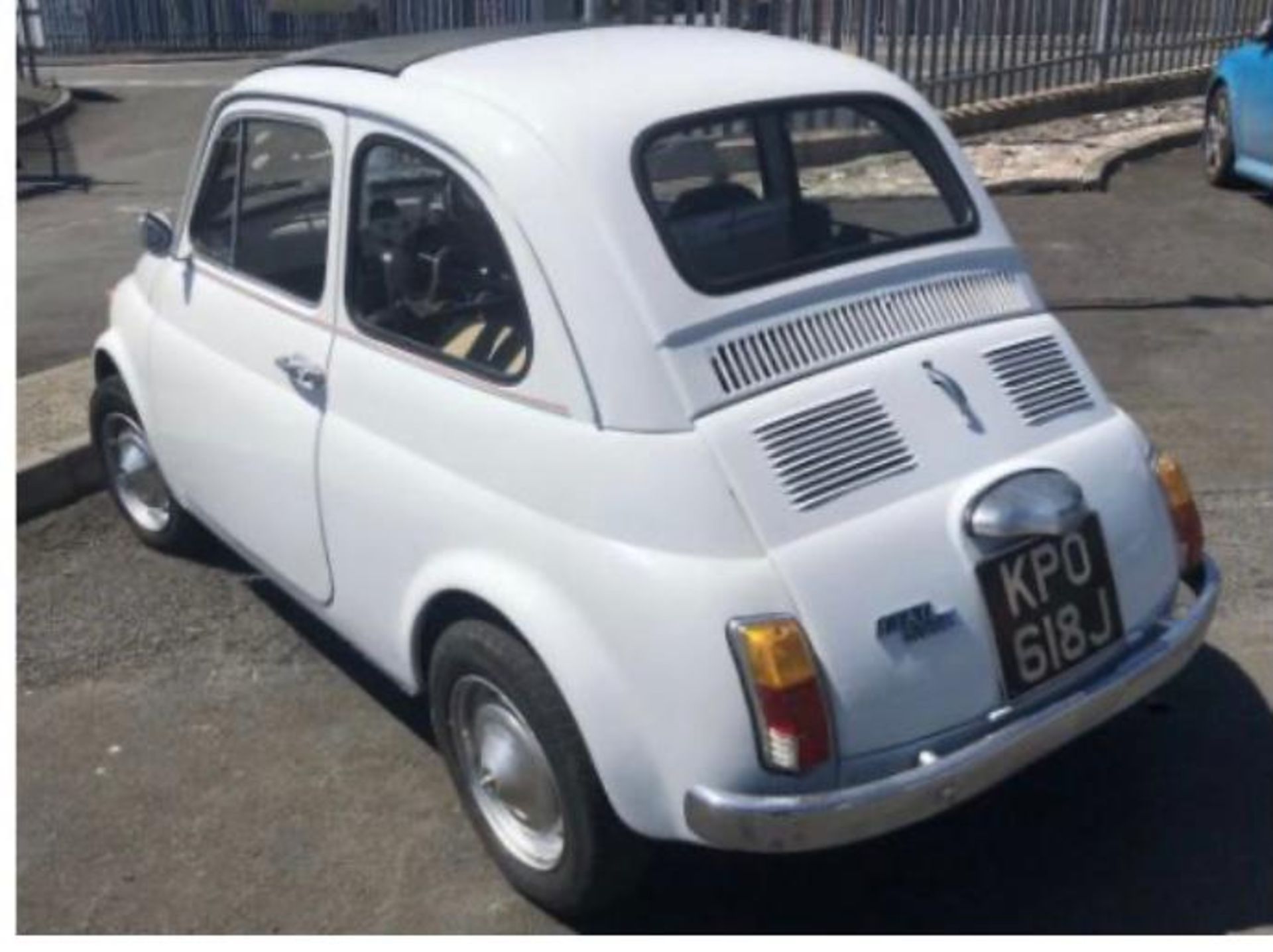 1970 FIAT 500 0.5 BERLINA 2 DOOR LOCATION N IRELAND - Image 5 of 7