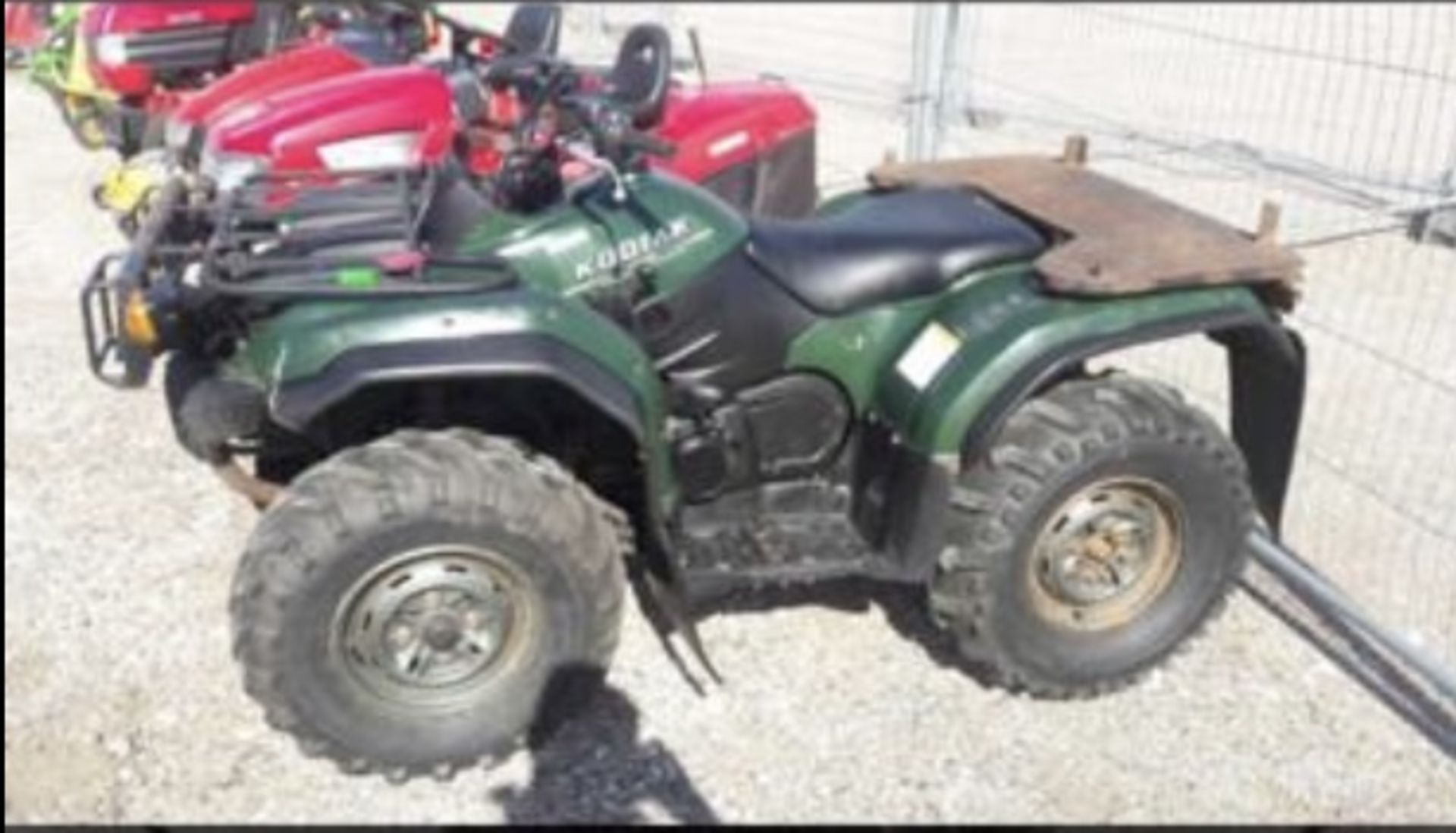 YAMAHA QUAD YFM 400 SV55 AEA LOCATION N IRLEAND