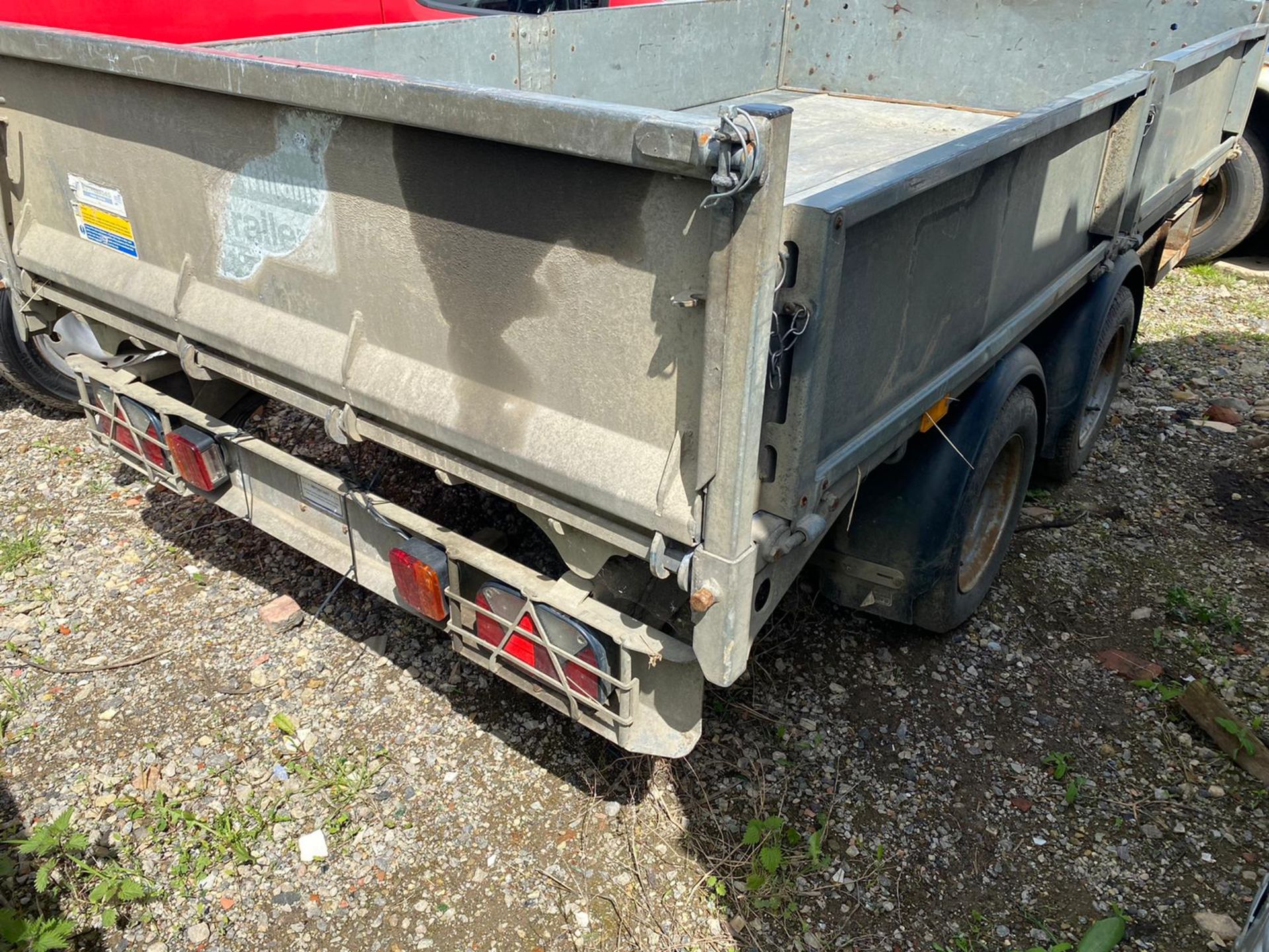 IFOR WILLIAMS TT3017 TIPPING TRAILER LOCATION NORTH YORKSHIRE - Image 2 of 3