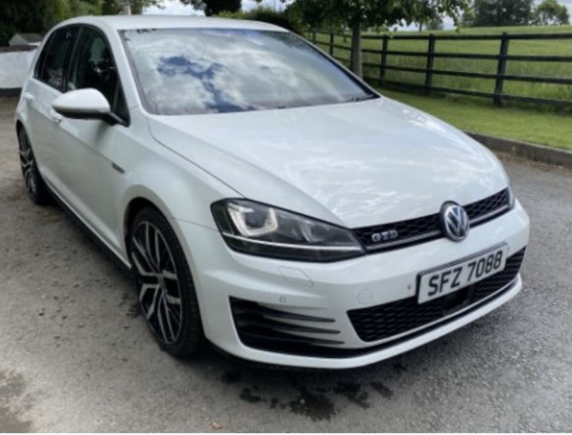 2014 VOLKSWAGEN GOLF 2.0 TDI GTD 181 BHP 5 DOOR H/BACK LOCATION N IRELAND - Image 7 of 8