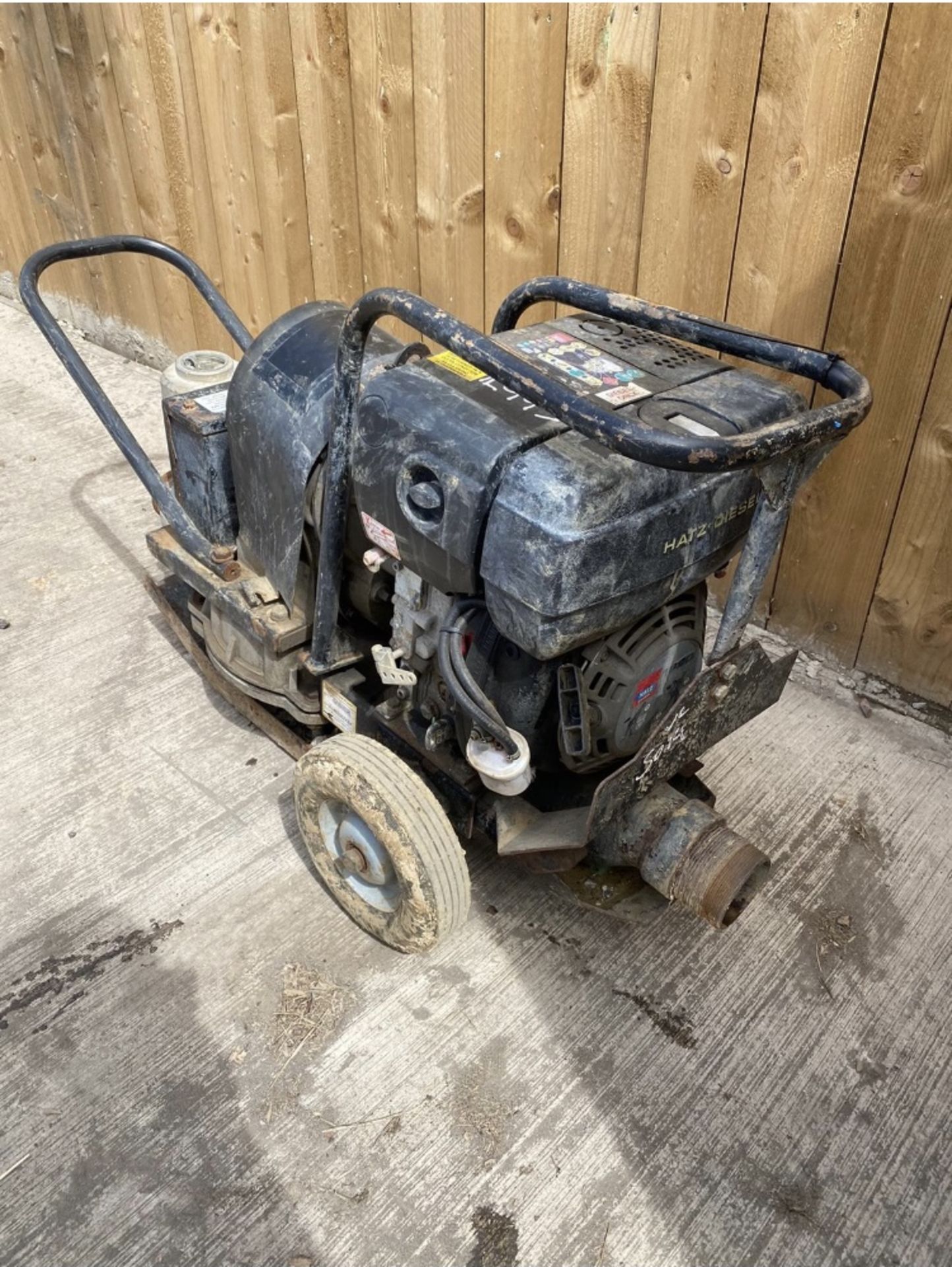 2015 KOSHIN HATZ DIESEL WATER PUMP LOCATION NORTH YORKSHIRE - Image 3 of 4