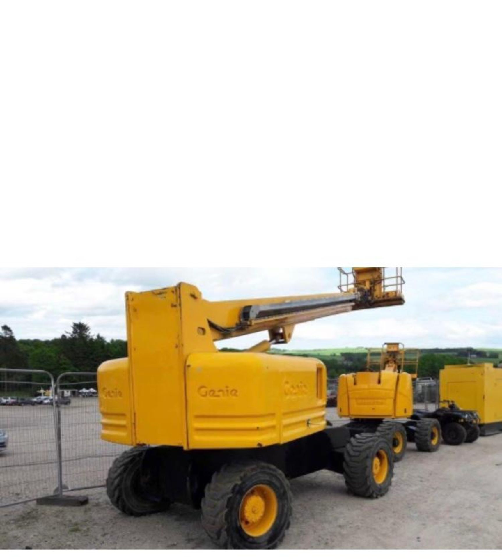 S-65 GENIE TELESCOPIC MOBILE WORK PLATFORM LOCATION SCOTLAND.