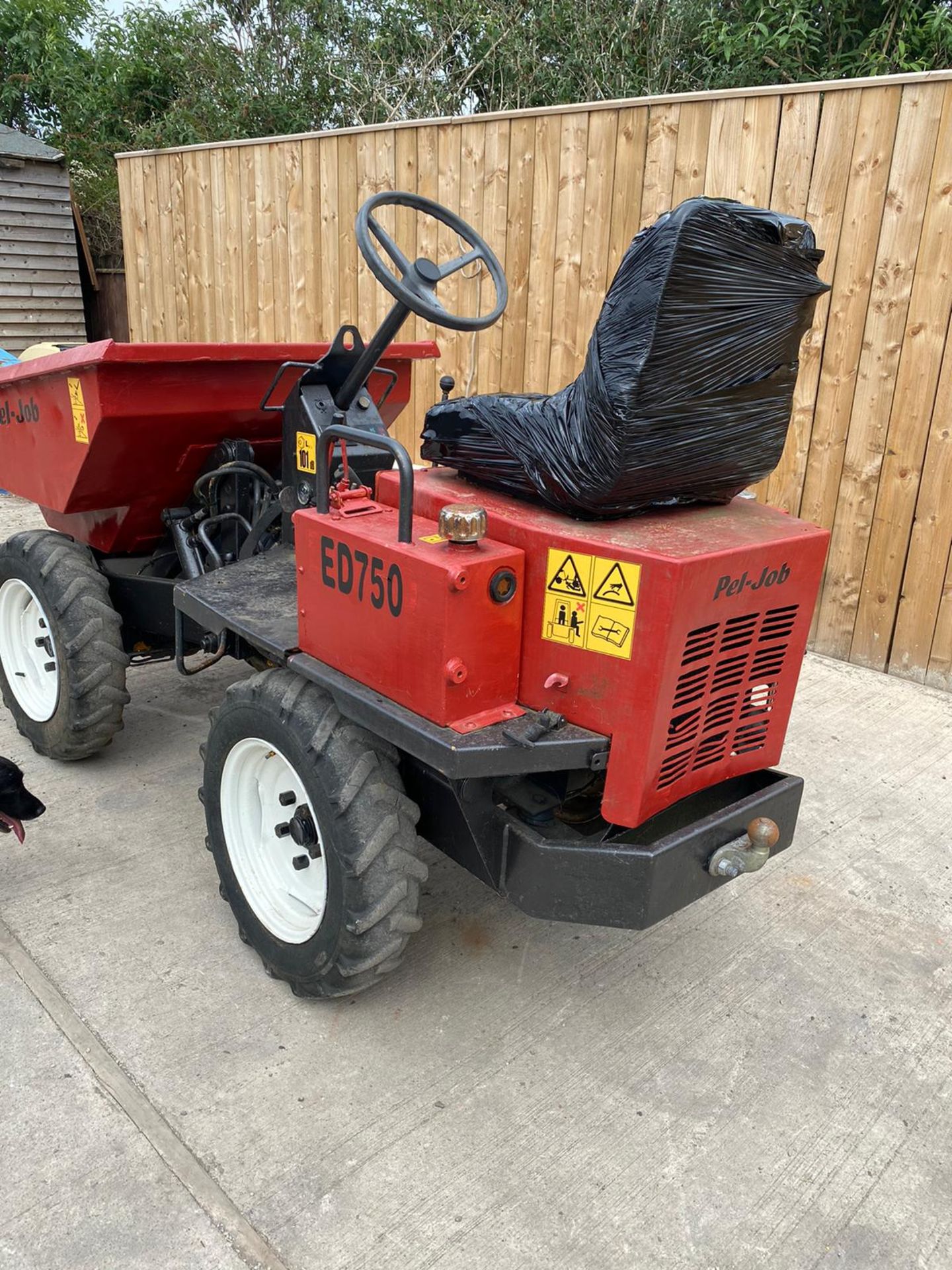 PEL JOB ED7501 TON HIGH TIP DUMPER LOCATION NORTH YORKSHIRE - Image 6 of 6