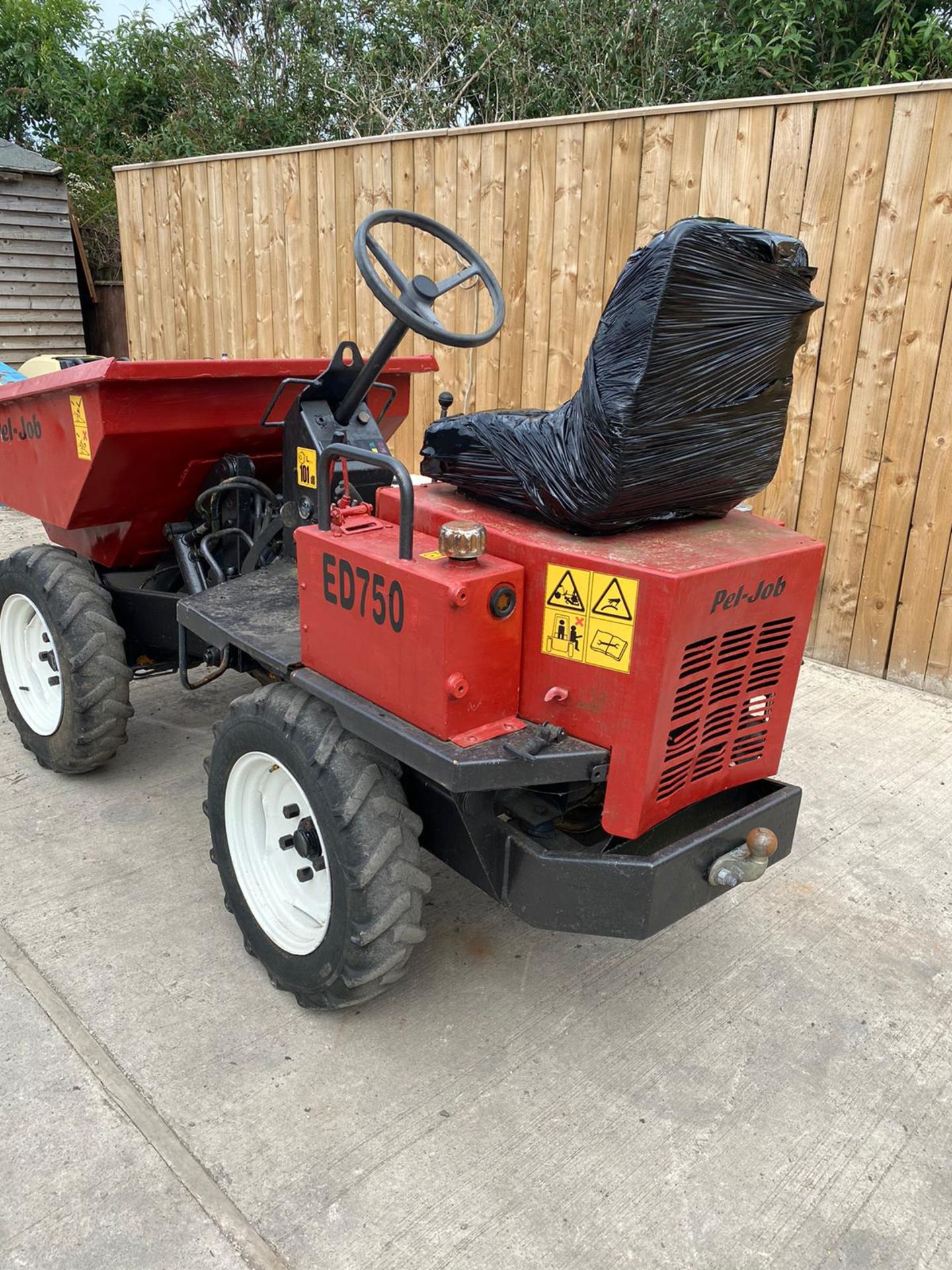 PEL JOB ED7501 TON HIGH TIP DUMPER LOCATION NORTH YORKSHIRE - Image 2 of 6