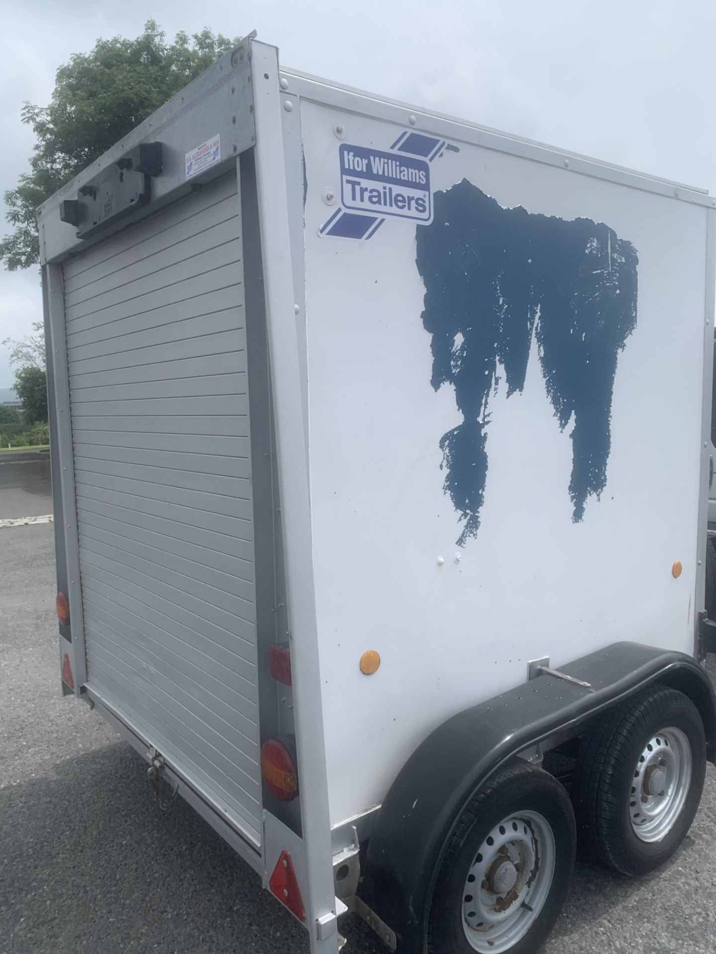 IFOR WILLIAMS BV 855G TWIN AXLE LOAD LUGGER TRAILER LOCATION N IRELAND - Image 8 of 8