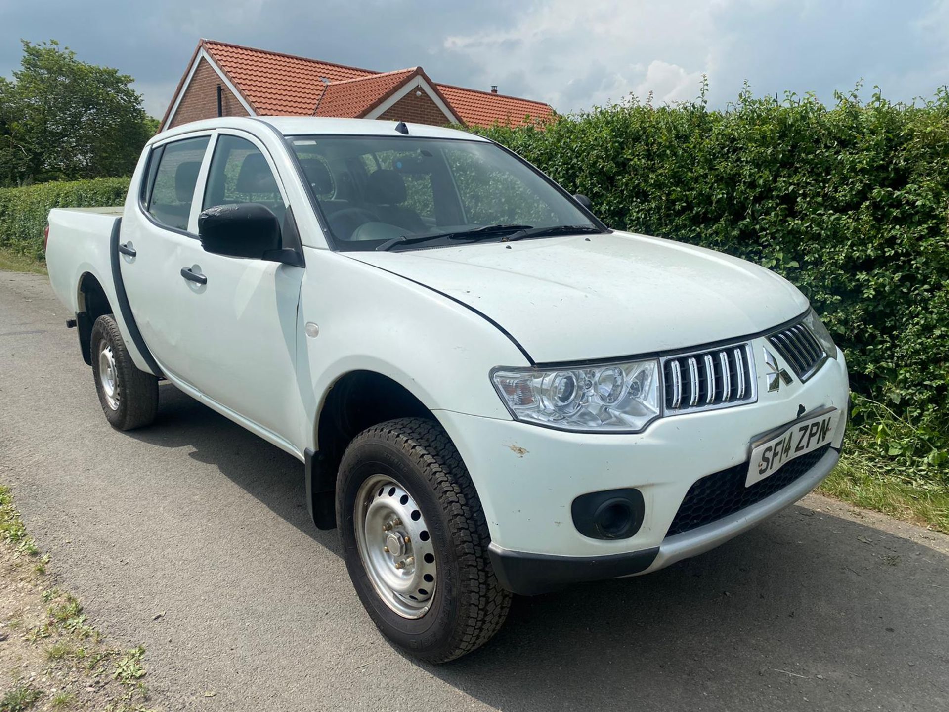 2014 MITSUBISHI L2004 WORK 4X4 PICK UP COUNCIL DIRECT 78,637 MILES LOCATION NORTH YORKSHIRE.