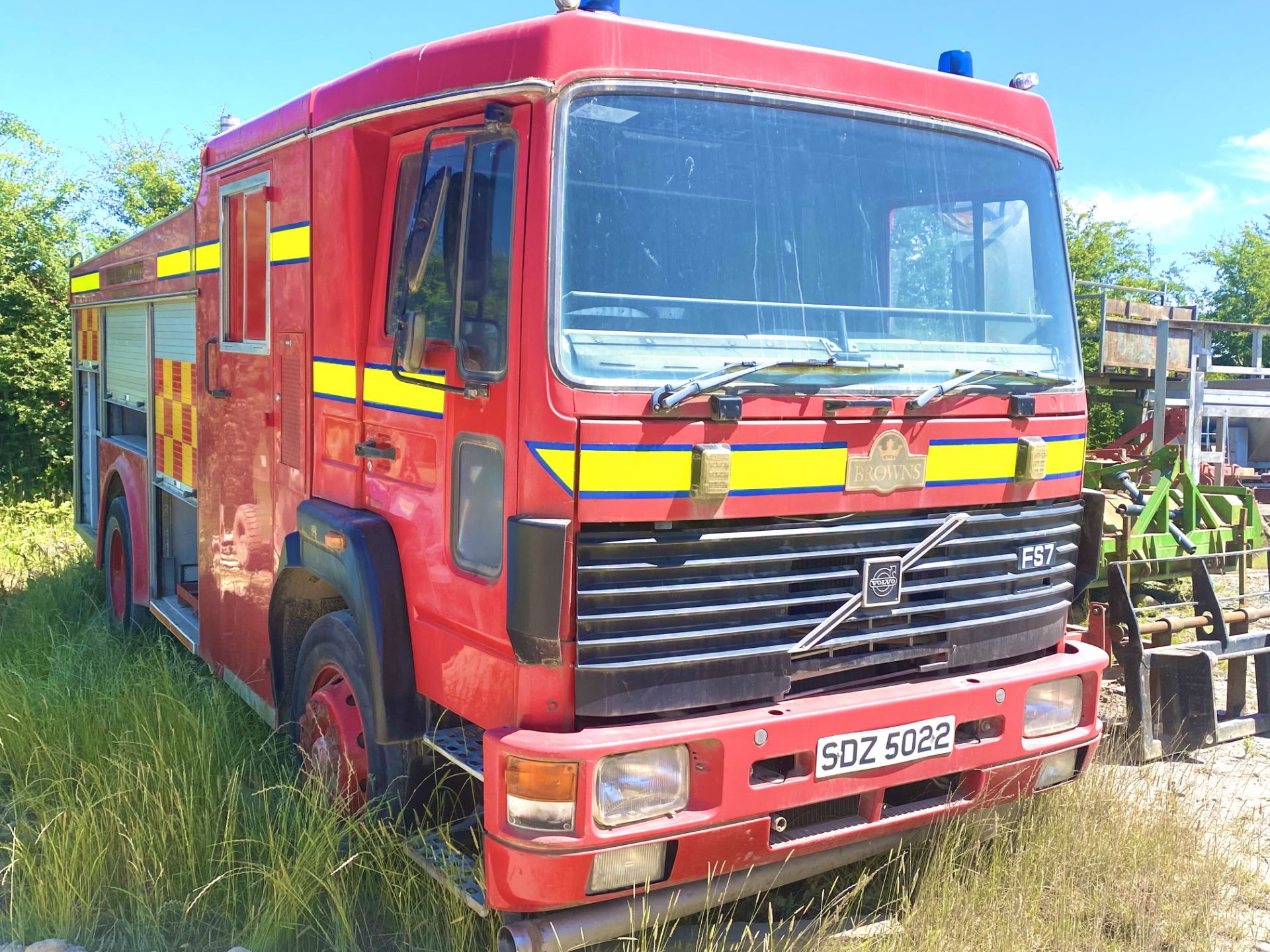 VOLVO FS7 Fire Engine LOCATION Co.Down N.IRELAND - Image 2 of 11