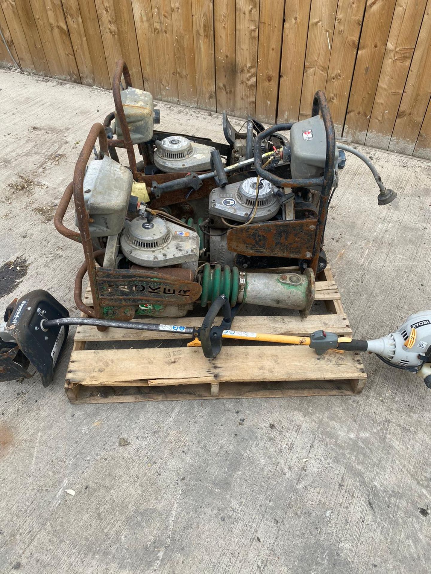 JOB LOT TOOLS, WACKER,BREAKERS,STRIMMER,ROTAVATOR, CHAINSAWS LOCATION: NORTH YORKSHIRE - Image 2 of 2