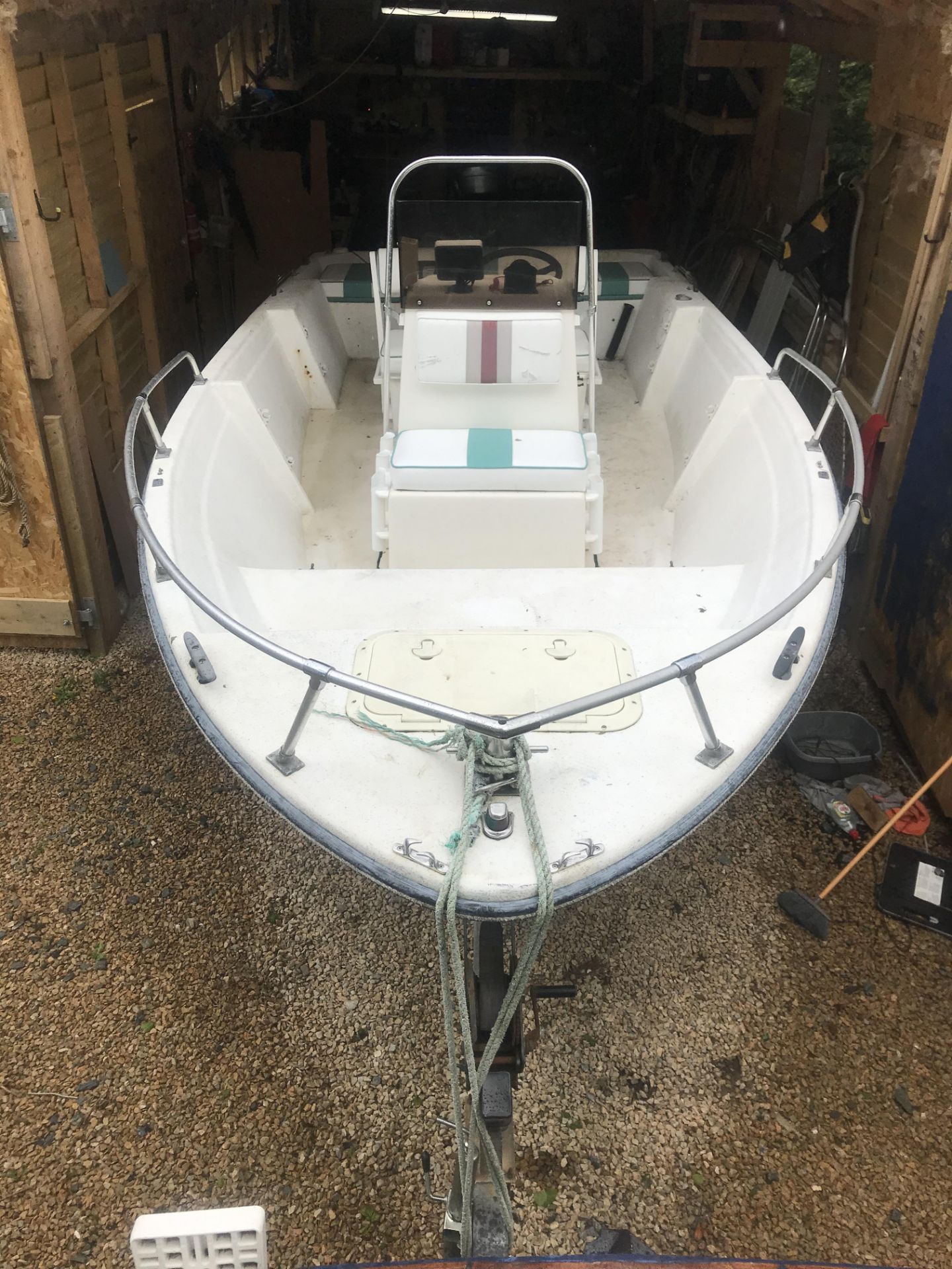 California Skiff Center Console Boat 125 Outboard - Image 2 of 4