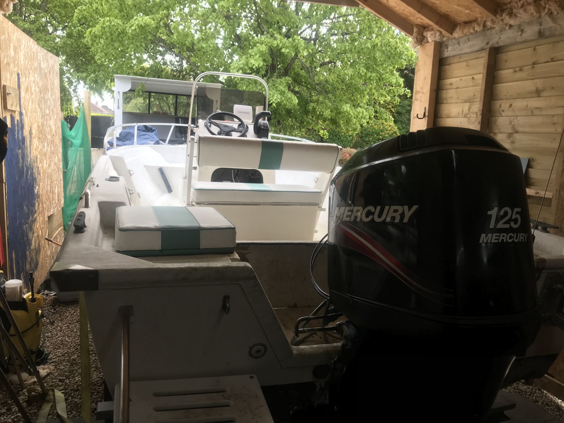 California Skiff Center Console Boat 125 Outboard