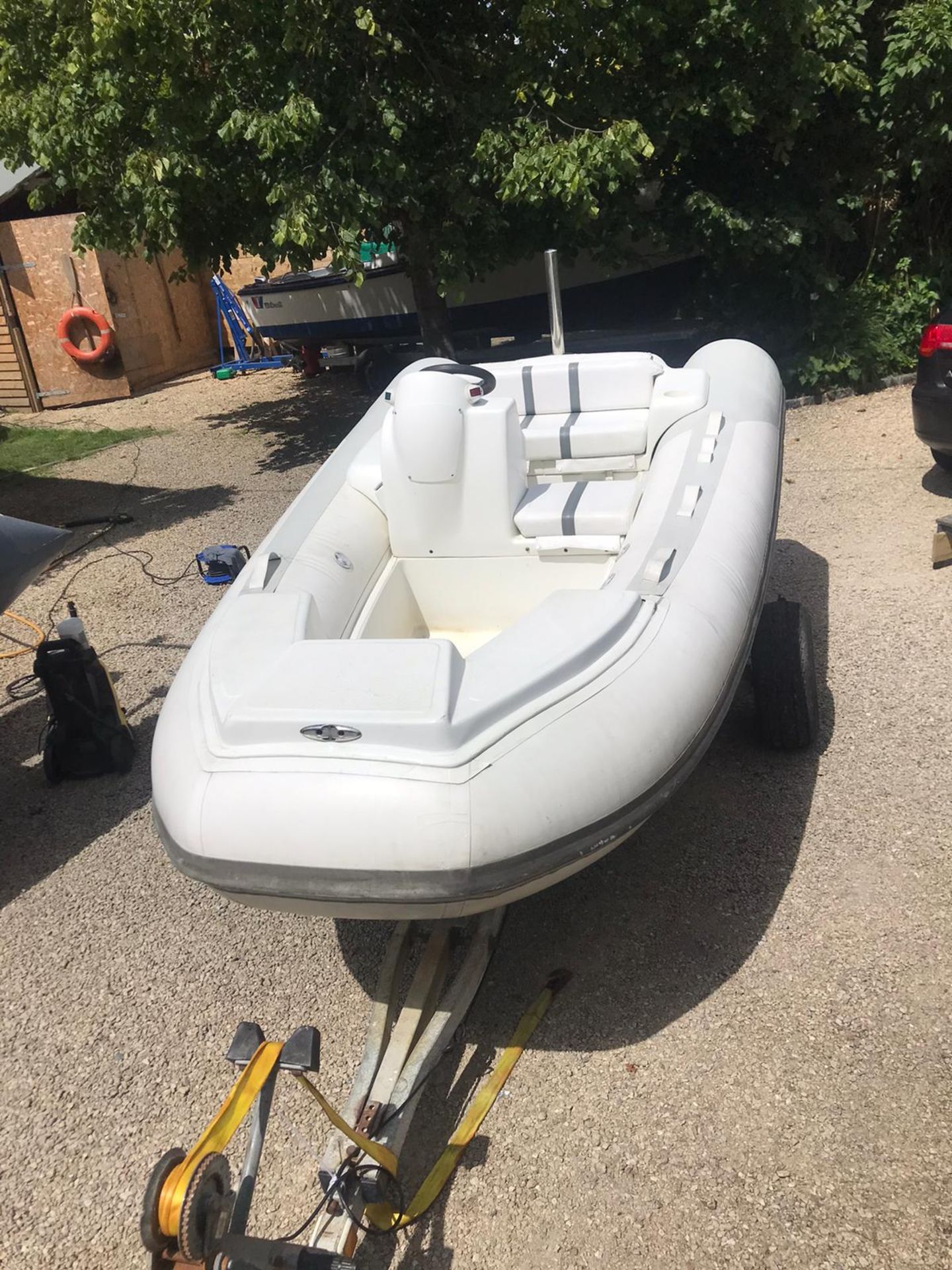 DLX 371 Rigid Inflatable Boat Rib