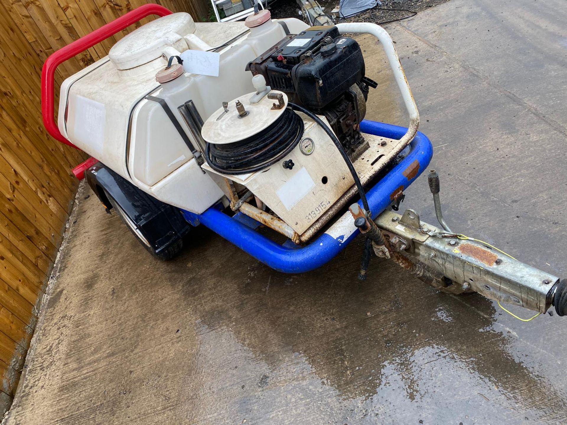 BRENDON TOWABLE DIESEL PRESSURE WASHER. LOCATION: NORTH YORKSHIRE