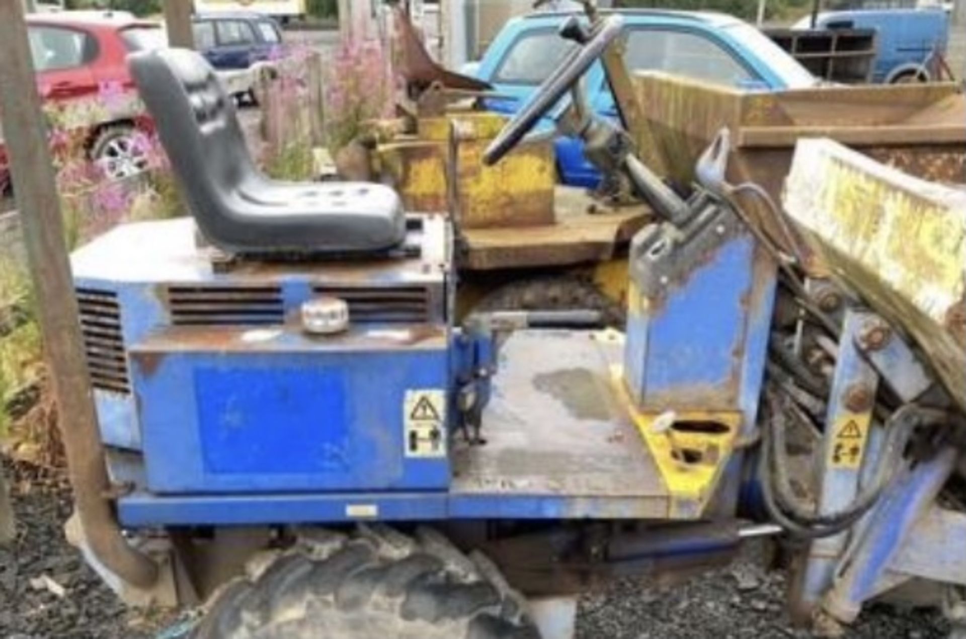 WACKER NUESON 1 TONNE HI TIP DUMPER.LOCATION N IRELAND. - Bild 6 aus 7