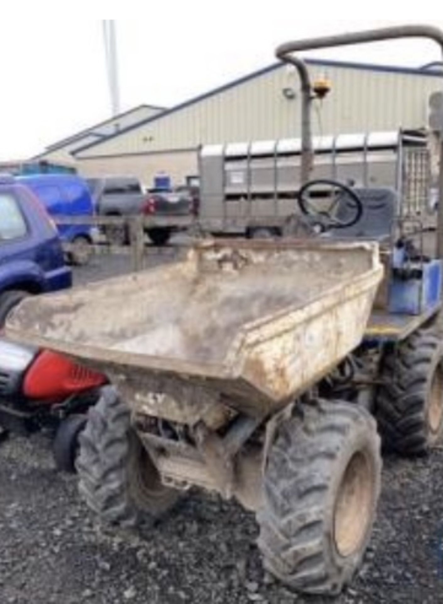 WACKER NUESON 1 TONNE HI TIP DUMPER.LOCATION N IRELAND. - Bild 4 aus 7