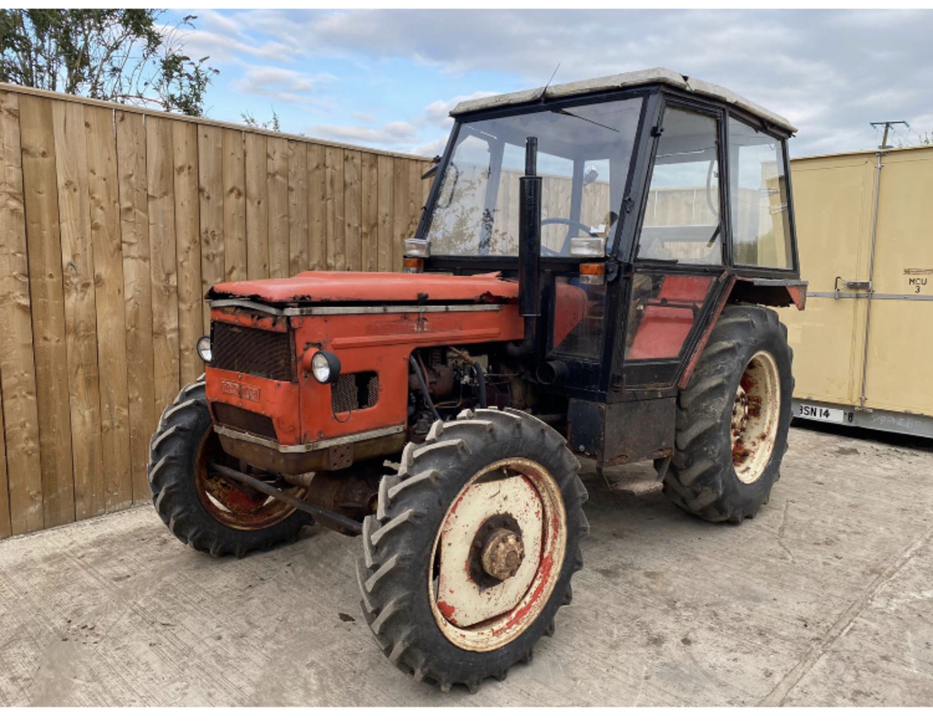 ZETOR 4WD DIESEL TRACTOR LOCATION:NORTH YORKSHIRE - Bild 8 aus 9