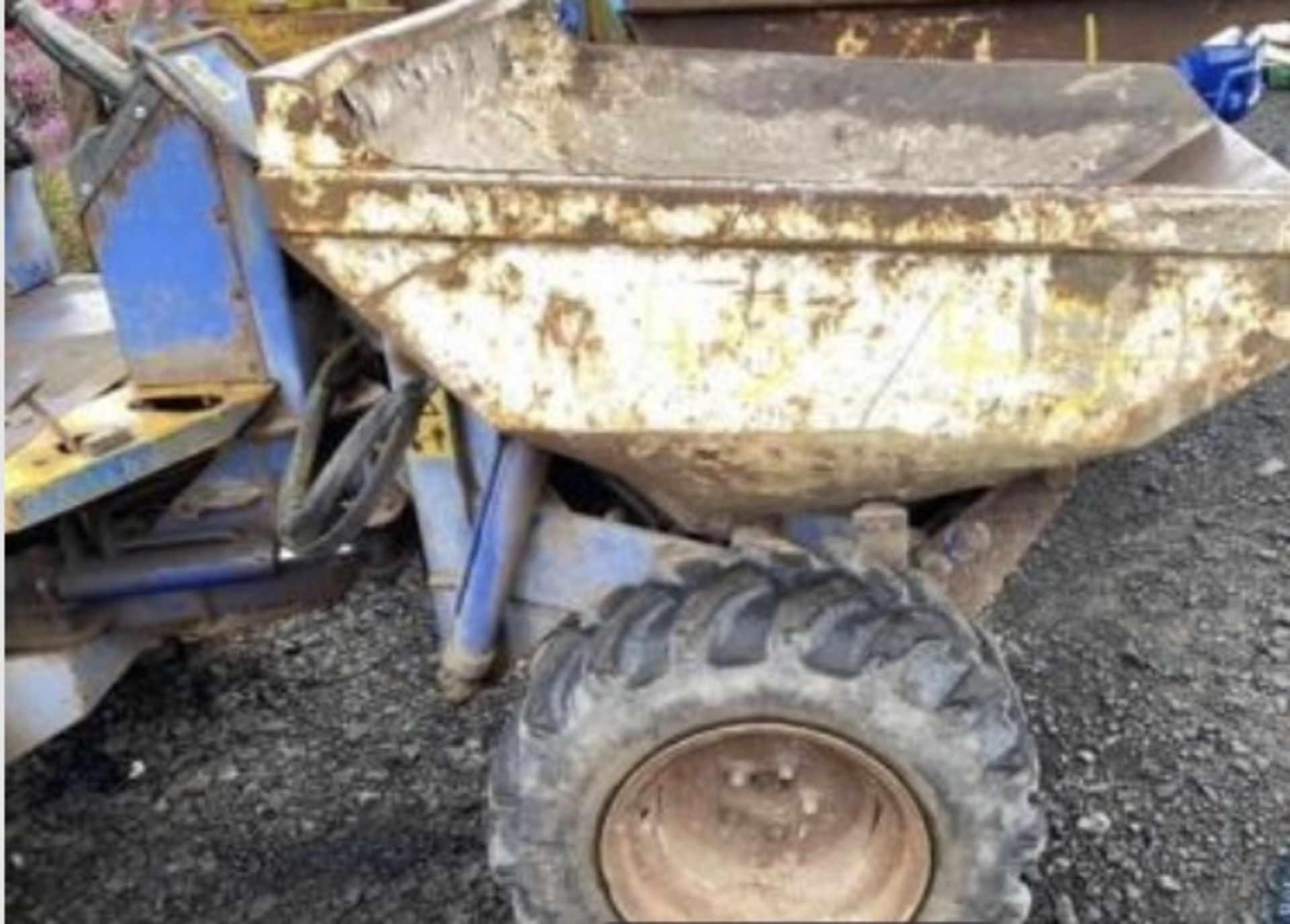 WACKER NUESON 1 TONNE HI TIP DUMPER.LOCATION N IRELAND. - Bild 2 aus 7