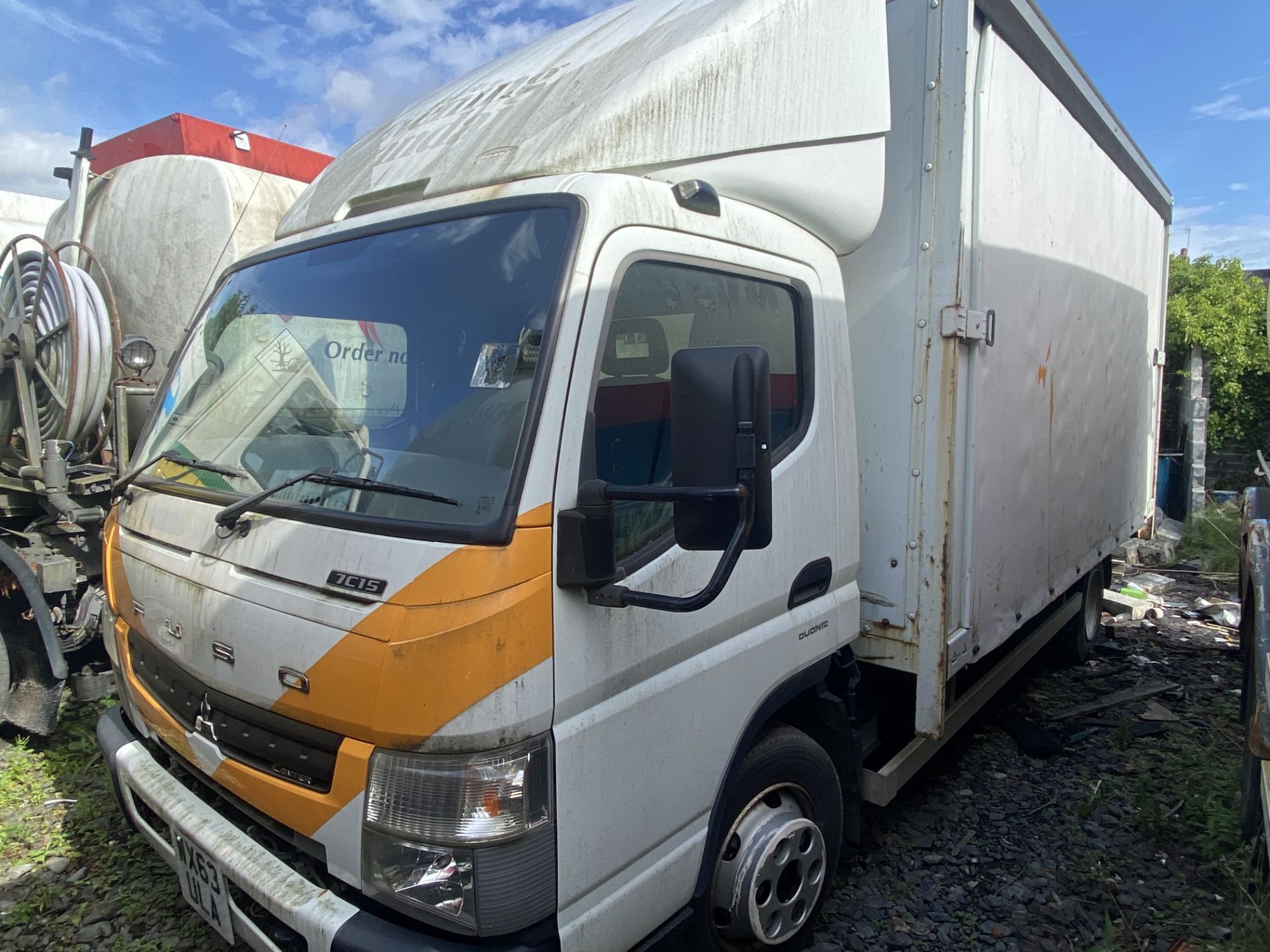 2013 Mitsubishi Fuso Canter 7C15 38 Curtain Sider 59,426 miles