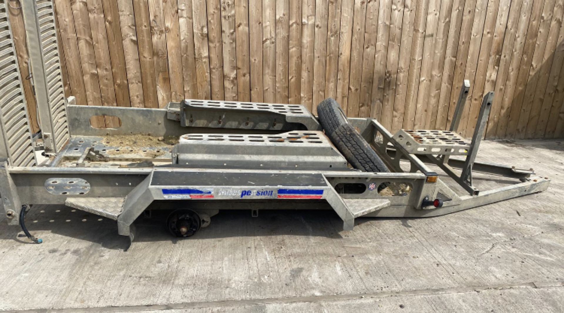 2017 INDESPENSION PLANT MINI DIGGER TRAILER.(SPARES OR REPAIRS) LOCATIONl: NORTH YORKSHIRE