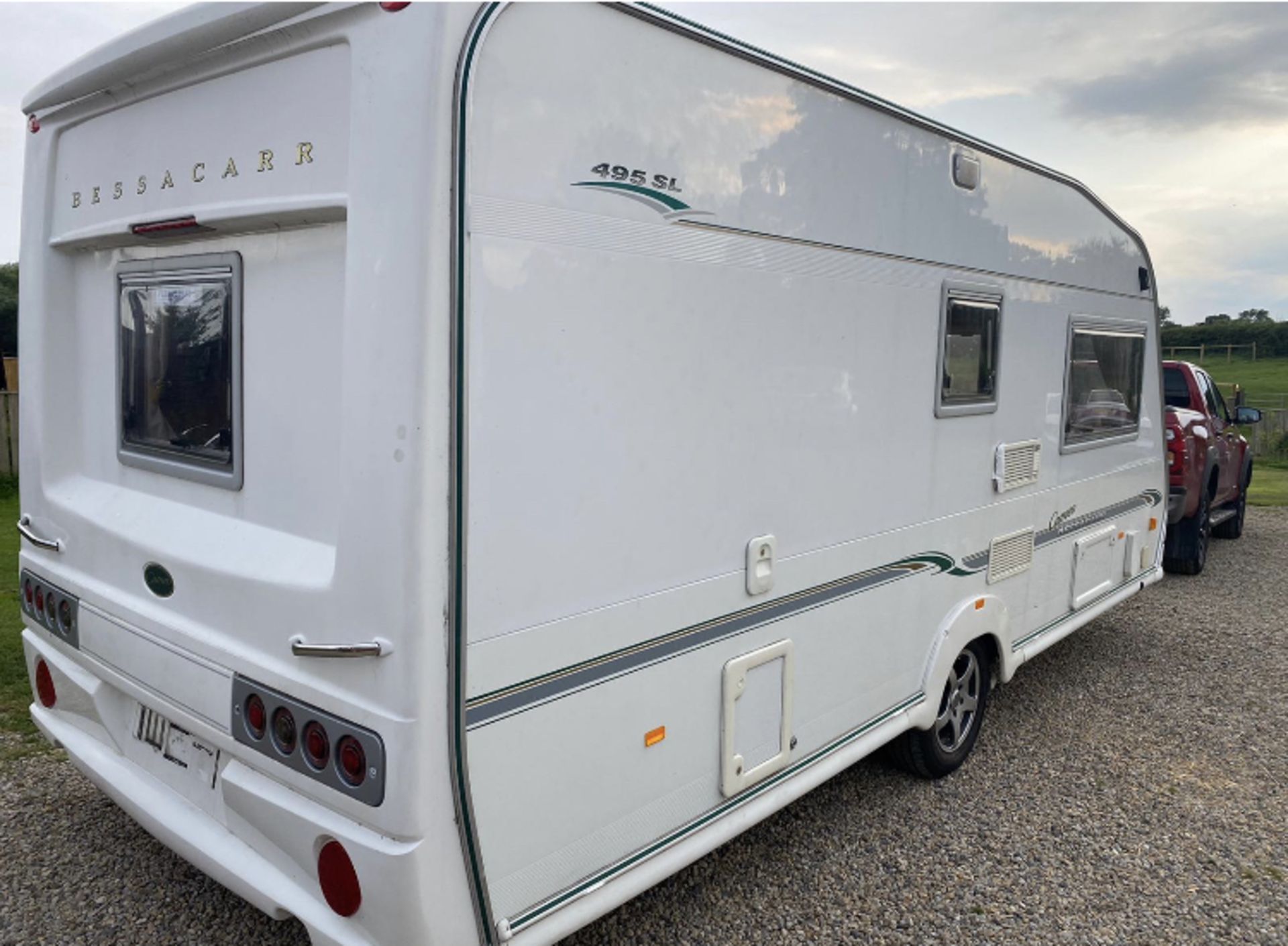 BESSACARR CAMEO 495SL CARAVAN. LOCATION: NORTH YORKSHIRE - Image 3 of 9