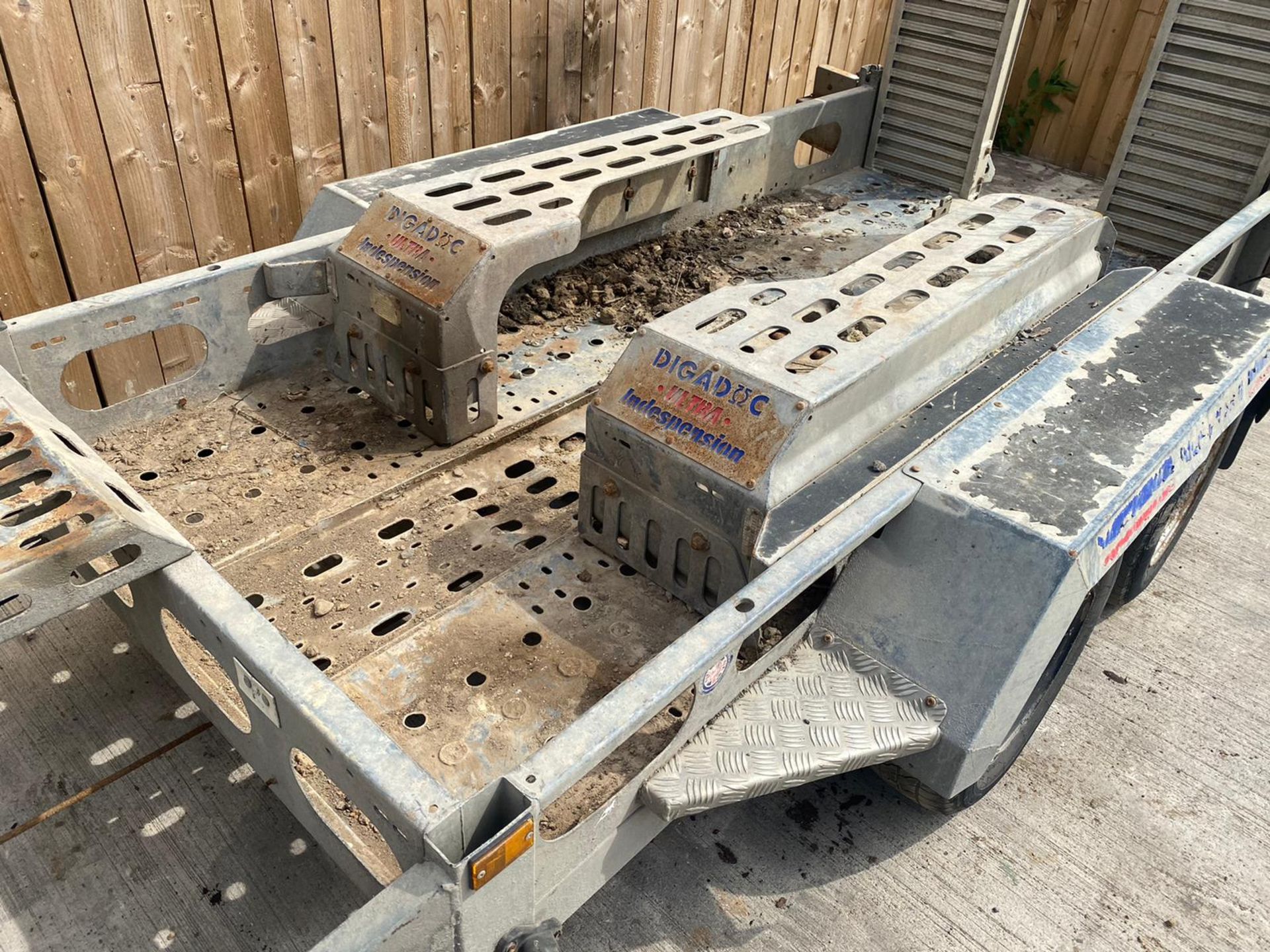 2017 INDESPENSION PLANT MINI DIGGER TRAILER. LOCATION: NORTH YORKSHIRE - Image 4 of 6