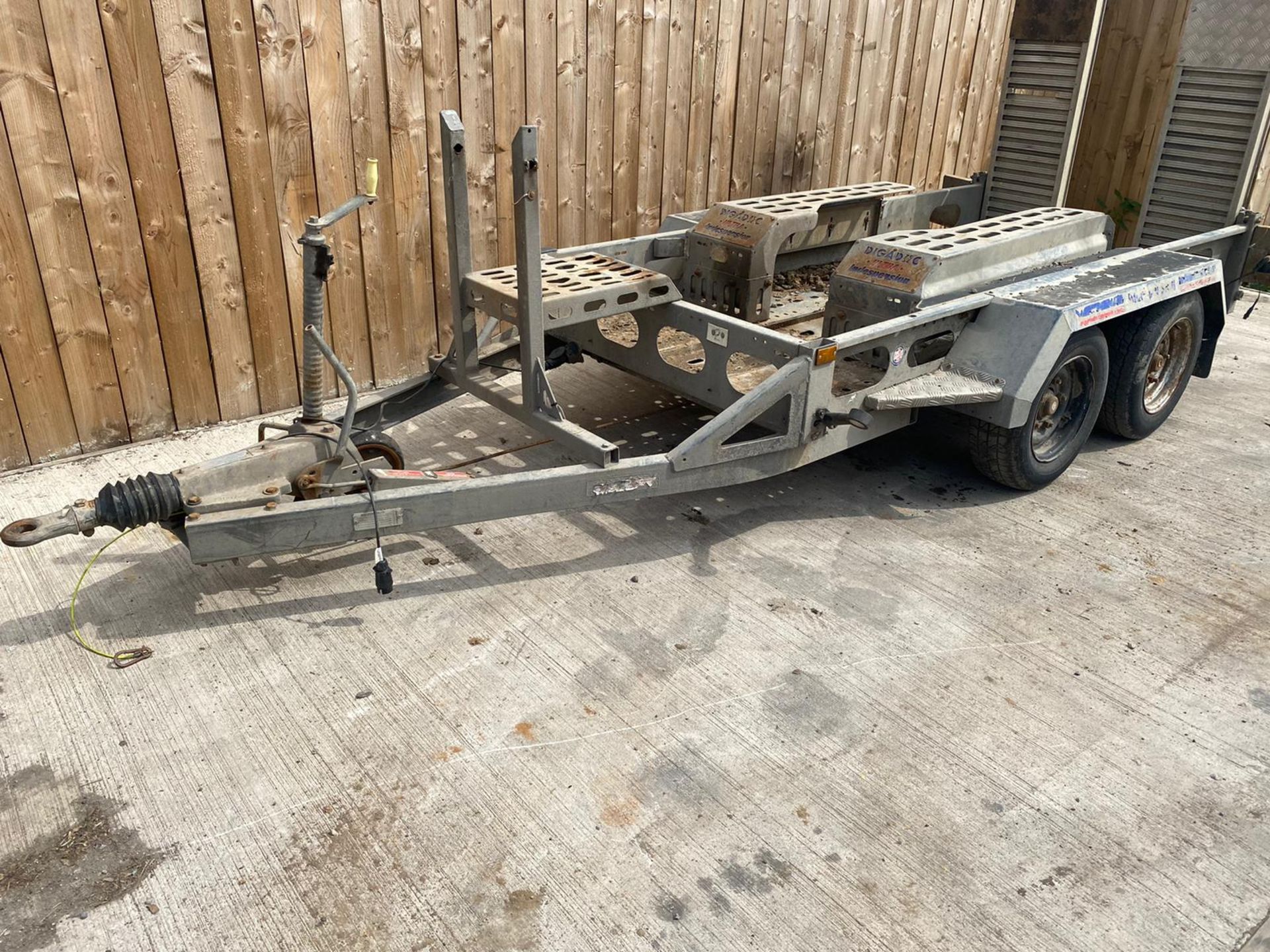 2017 INDESPENSION PLANT MINI DIGGER TRAILER. LOCATION: NORTH YORKSHIRE - Image 6 of 6