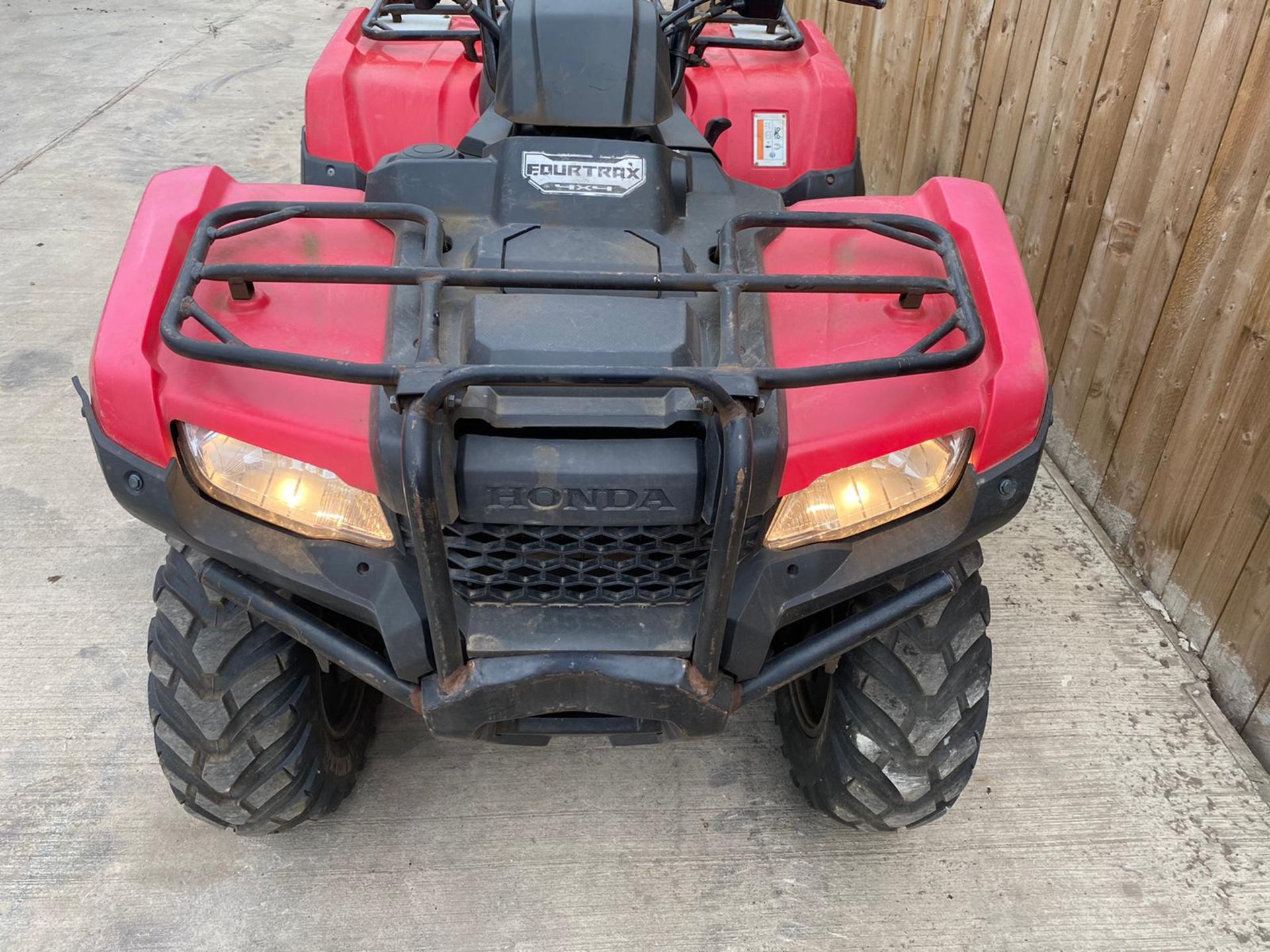 HONDA FOURMAN 500 4X4 PETROL FARM QUAD. LOCATION: NORTH YORKSHIRE - Image 3 of 6