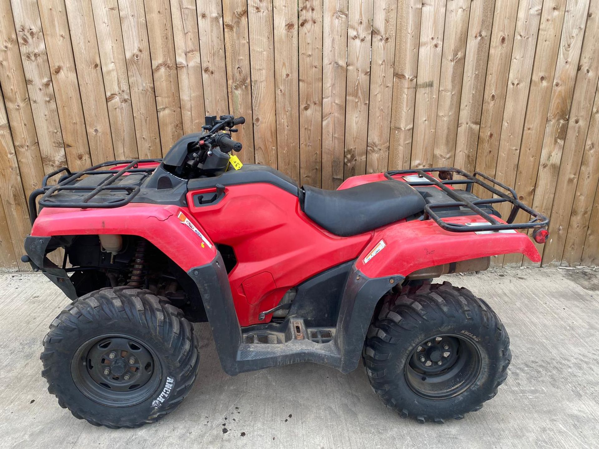 HONDA FOURMAN 500 4X4 PETROL FARM QUAD. LOCATION: NORTH YORKSHIRE