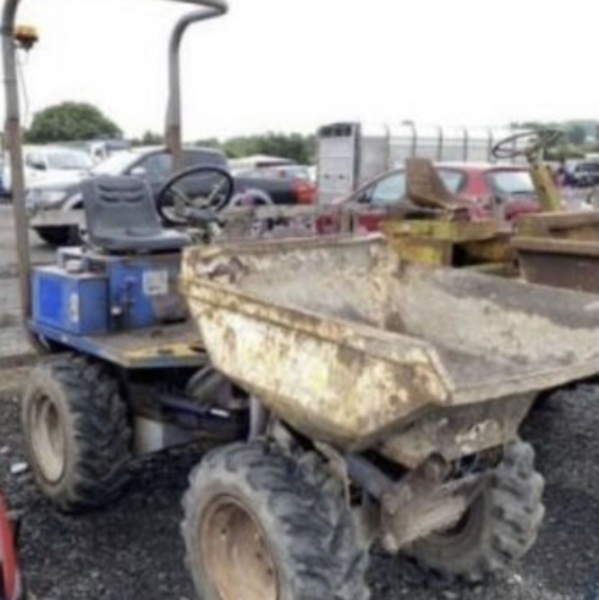 WACKER NUESON 1 TONNE DIESEL HI TIP DUMPER.LOCATION NORTHERN IRELAND. - Image 4 of 5