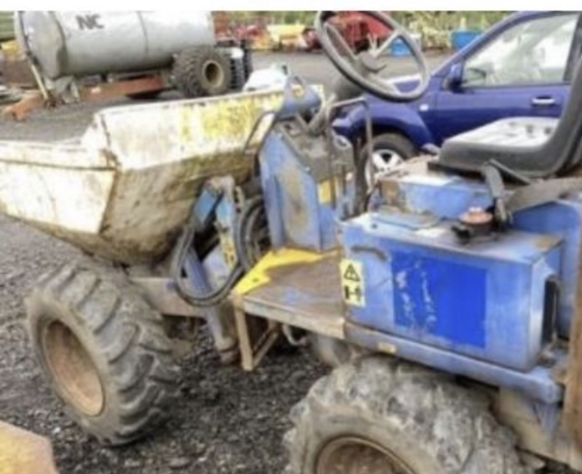 WACKER NUESON 1 TONNE DIESEL HI TIP DUMPER.LOCATION NORTHERN IRELAND.