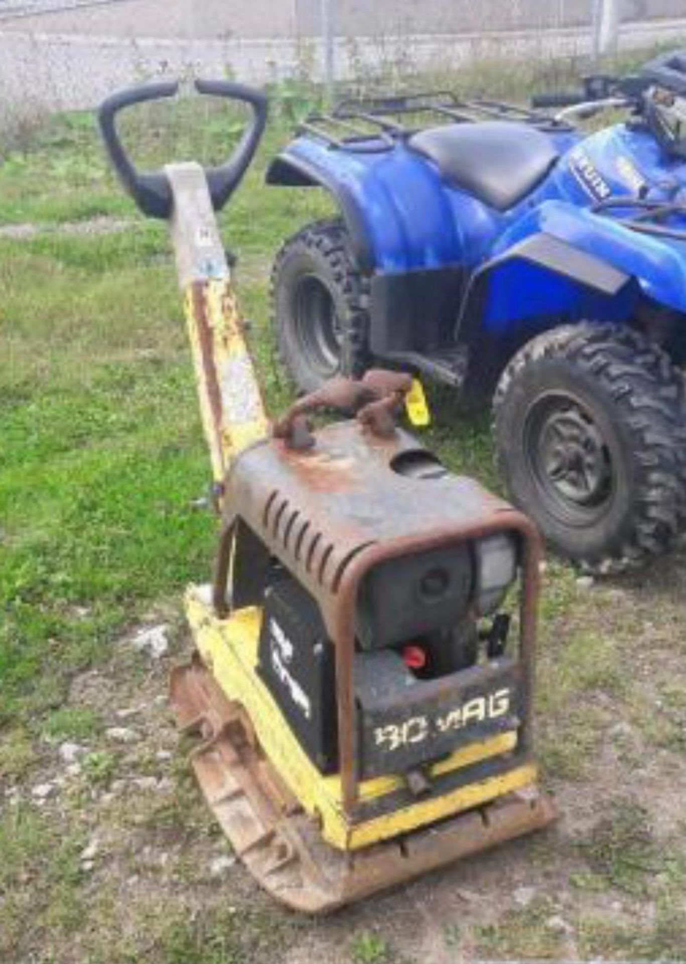 BOMAG DIESEL WACKER PLATE FORWARD AND REVERSE..PLUS VAT. THIS ITEM IS LOCATED IN NORTHERN IRELAND. - Image 3 of 3