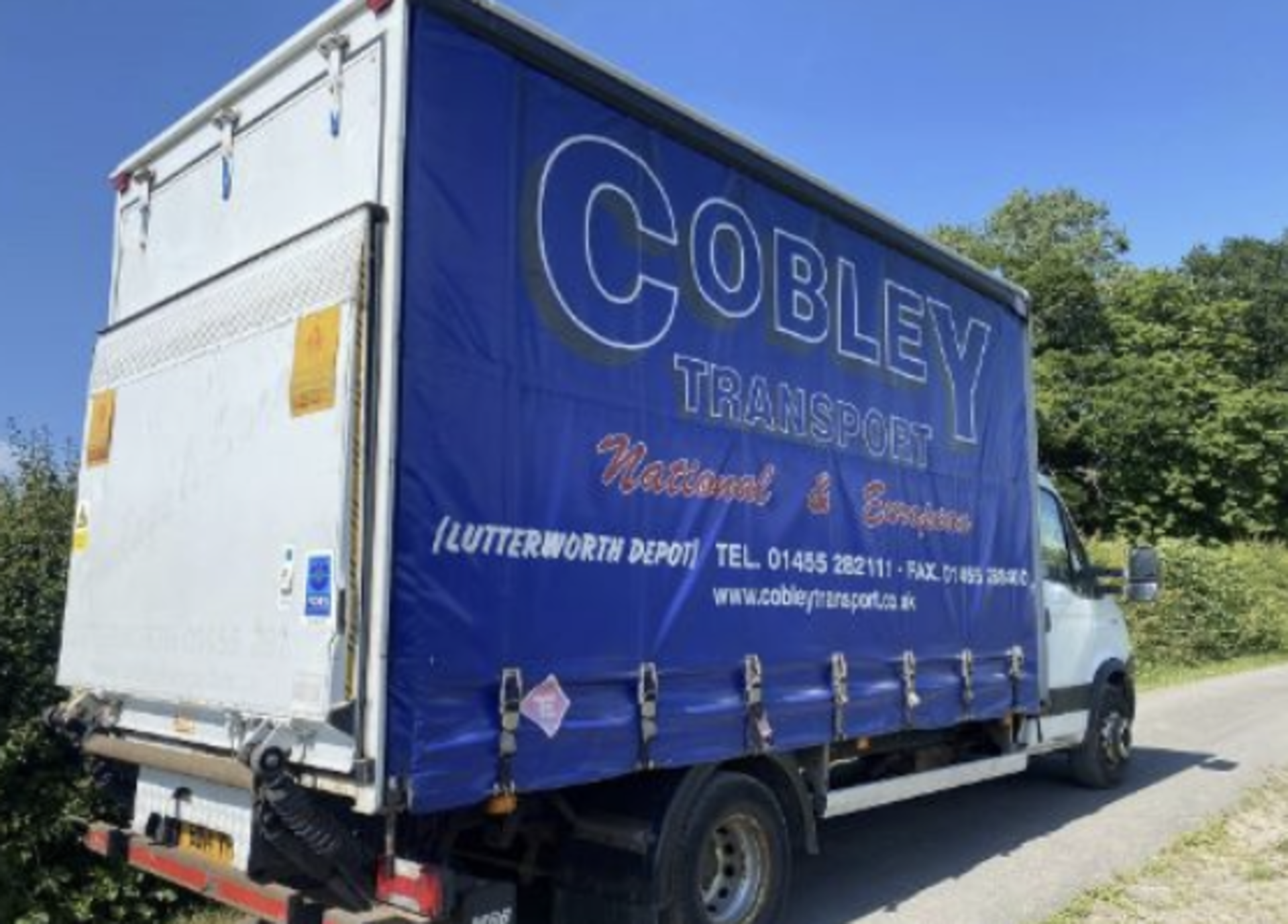 2014 IVECO 70C17 TRUCK CURTAINSIDE AND TAIL LIFT.LOCATION NORTH YORKSHIRE. - Image 5 of 7