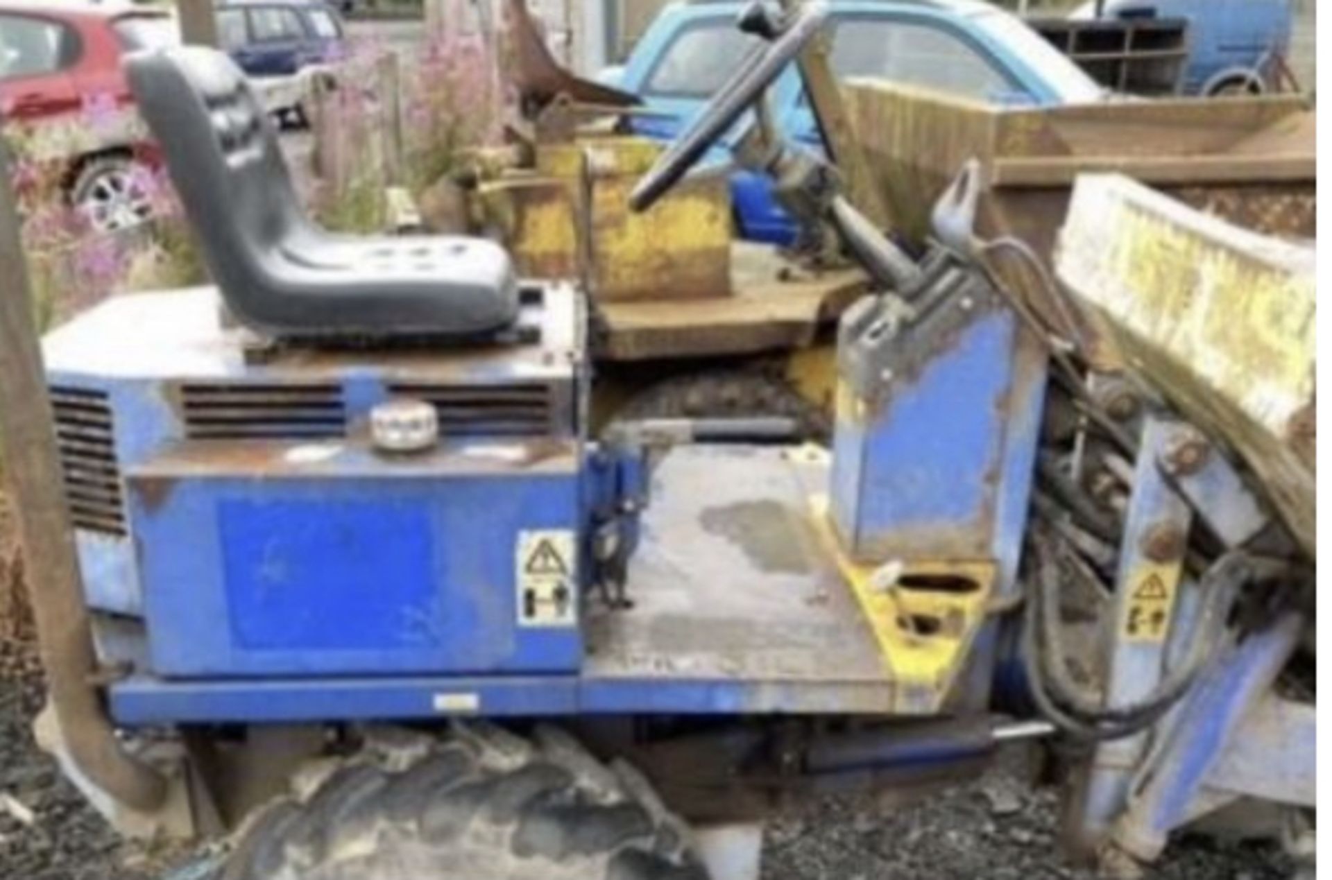 WACKER NUESON 1 TONNE DIESEL HI TIP DUMPER.LOCATION NORTHERN IRELAND. - Image 3 of 5