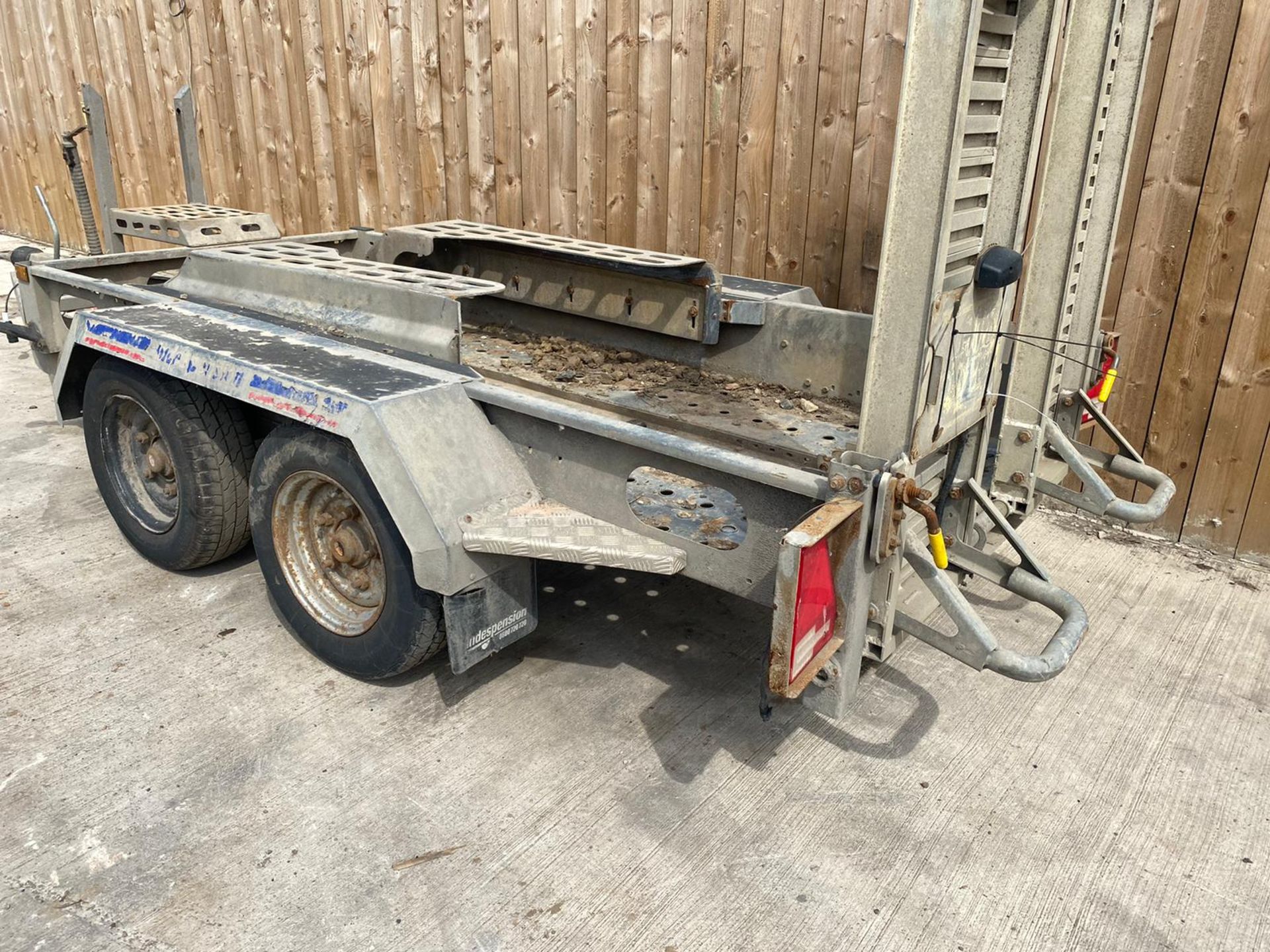 2017 INDESPENSION PLANT MINI DIGGER  TRAILER.LOCATION NORTH YORKSHIRE. - Image 6 of 6