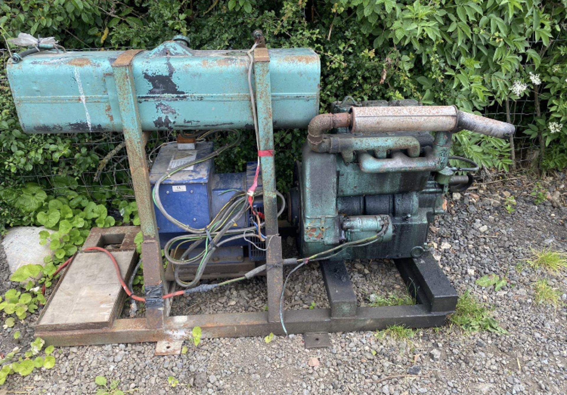 LISTER DIESEL 21 KVA GENERATOR .LOCATION NORTH YORKSHIRE.