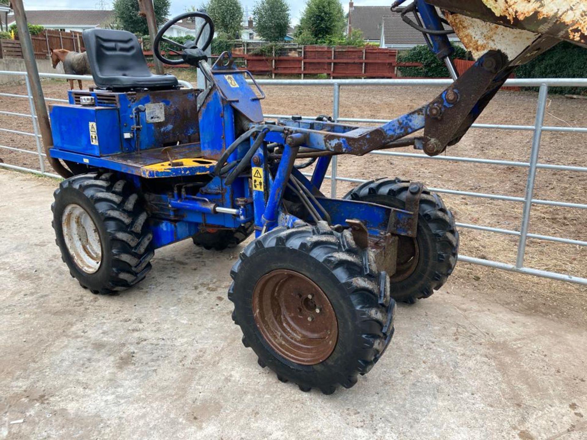 WACKER NUESON 1 TONNE HI TIP DUMPER.LOCATION NORTHERN IRELAND. - Image 5 of 10