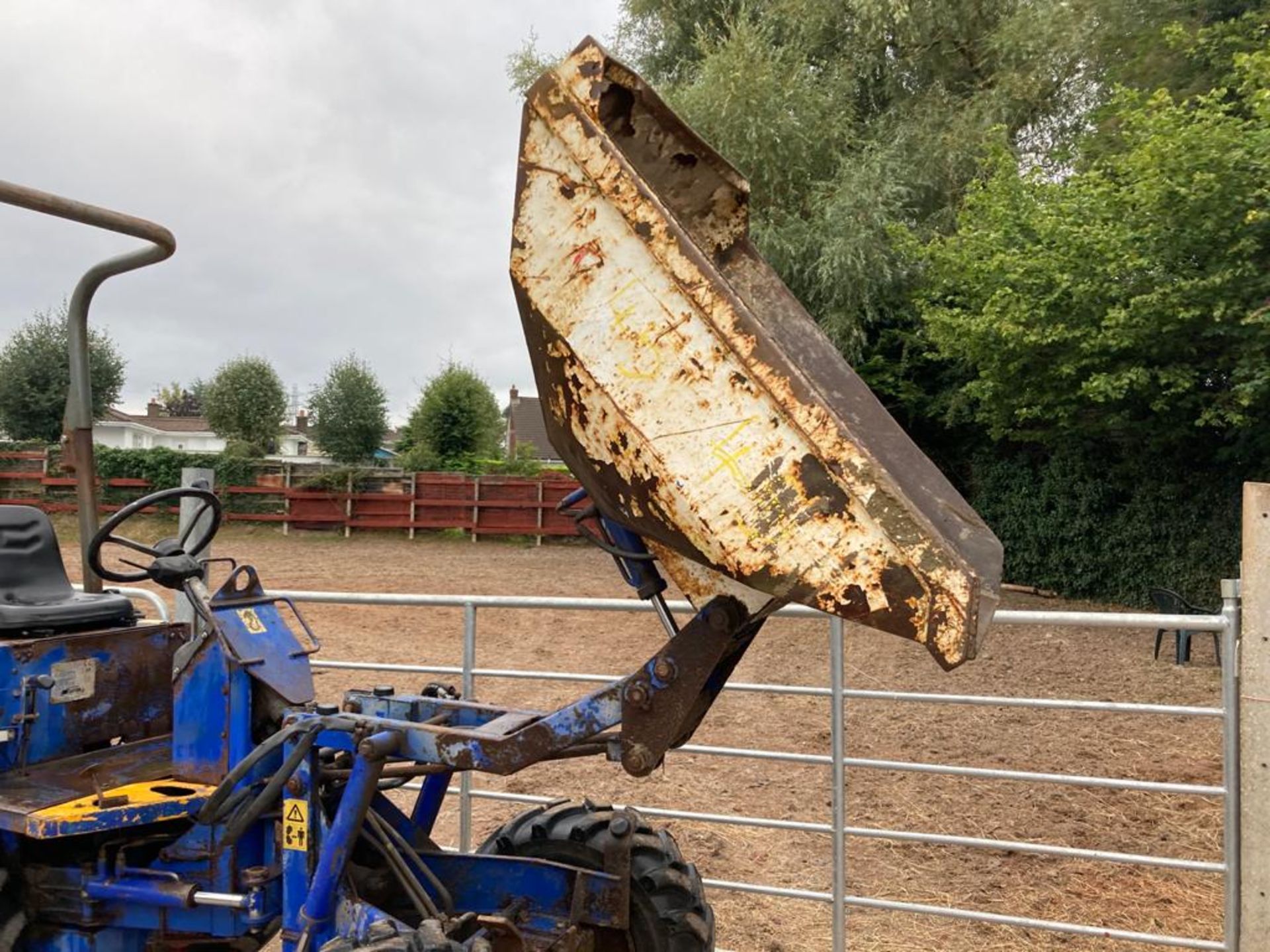 WACKER NUESON 1 TONNE HI TIP DUMPER.LOCATION NORTHERN IRELAND. - Image 7 of 10