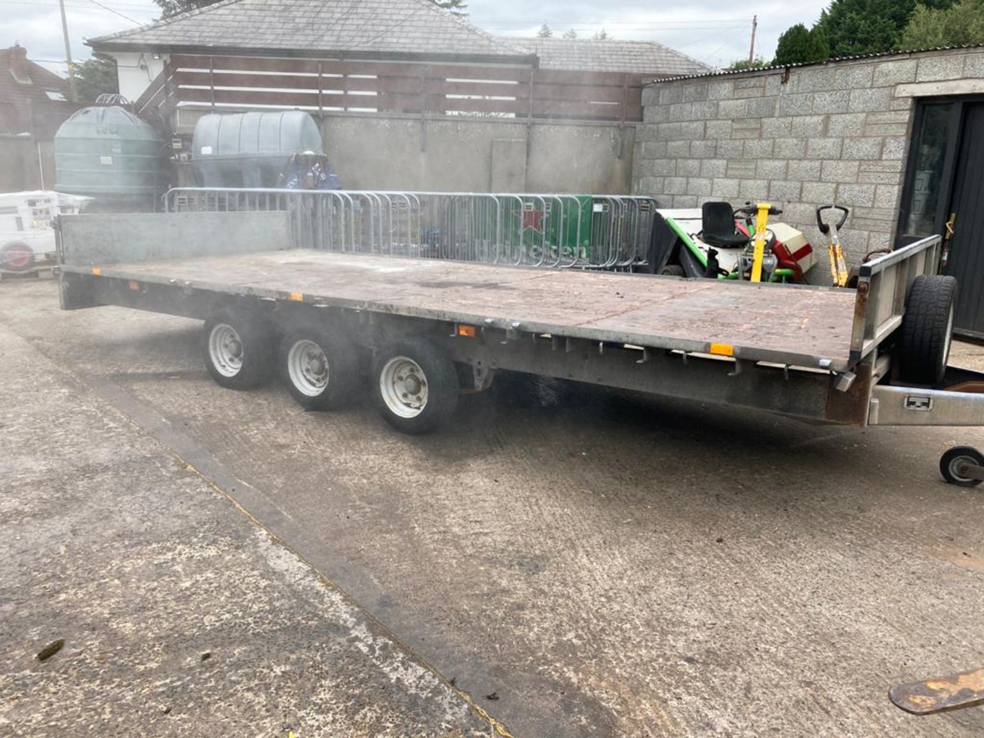 IFOR WILLIAMS LM 187G TRI AXLE TRAILER.LOCATION NORTHERN IRELAND.