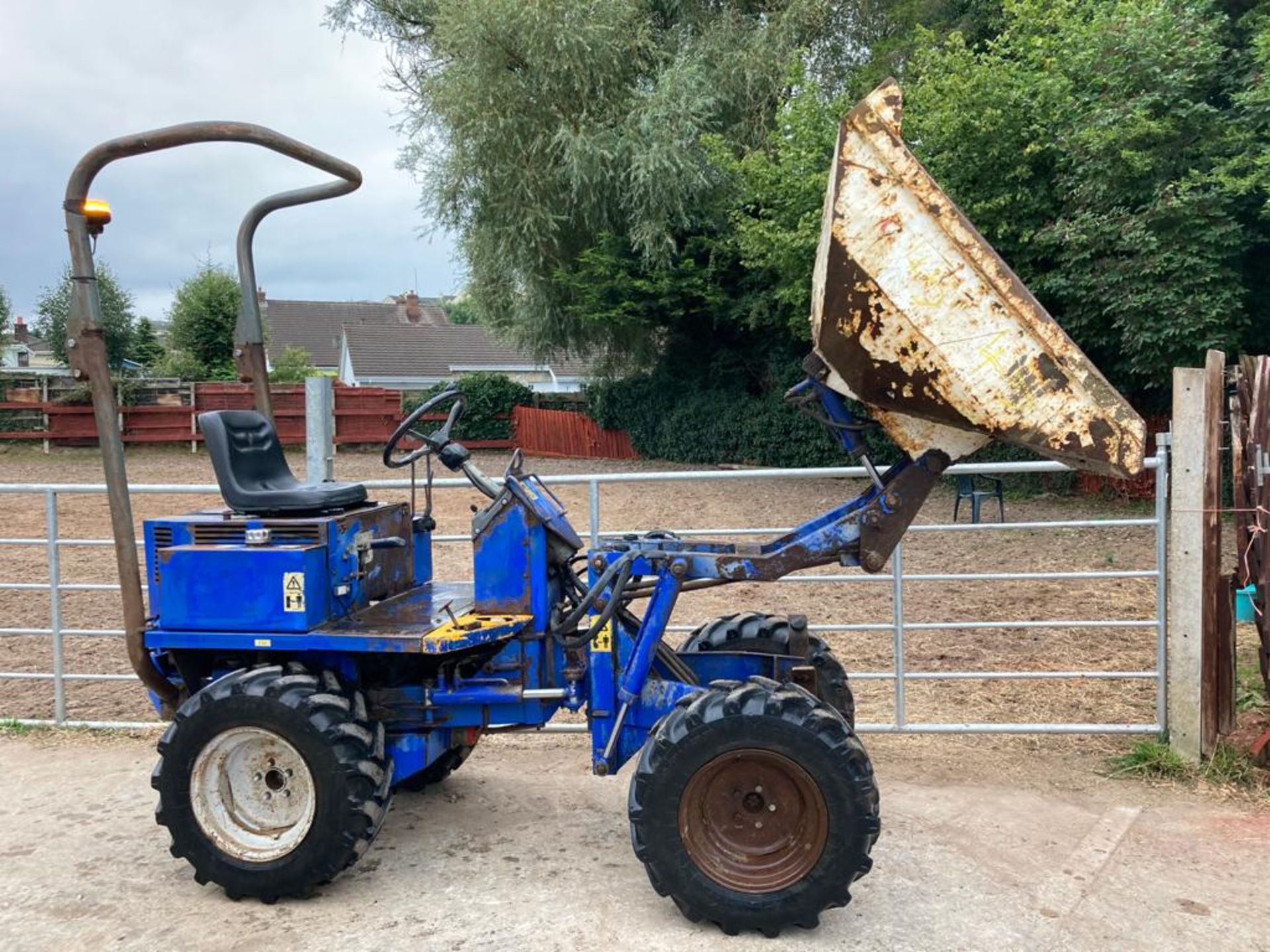 WACKER NUESON 1 TONNE HI TIP DUMPER.LOCATION NORTHERN IRELAND. - Image 2 of 10