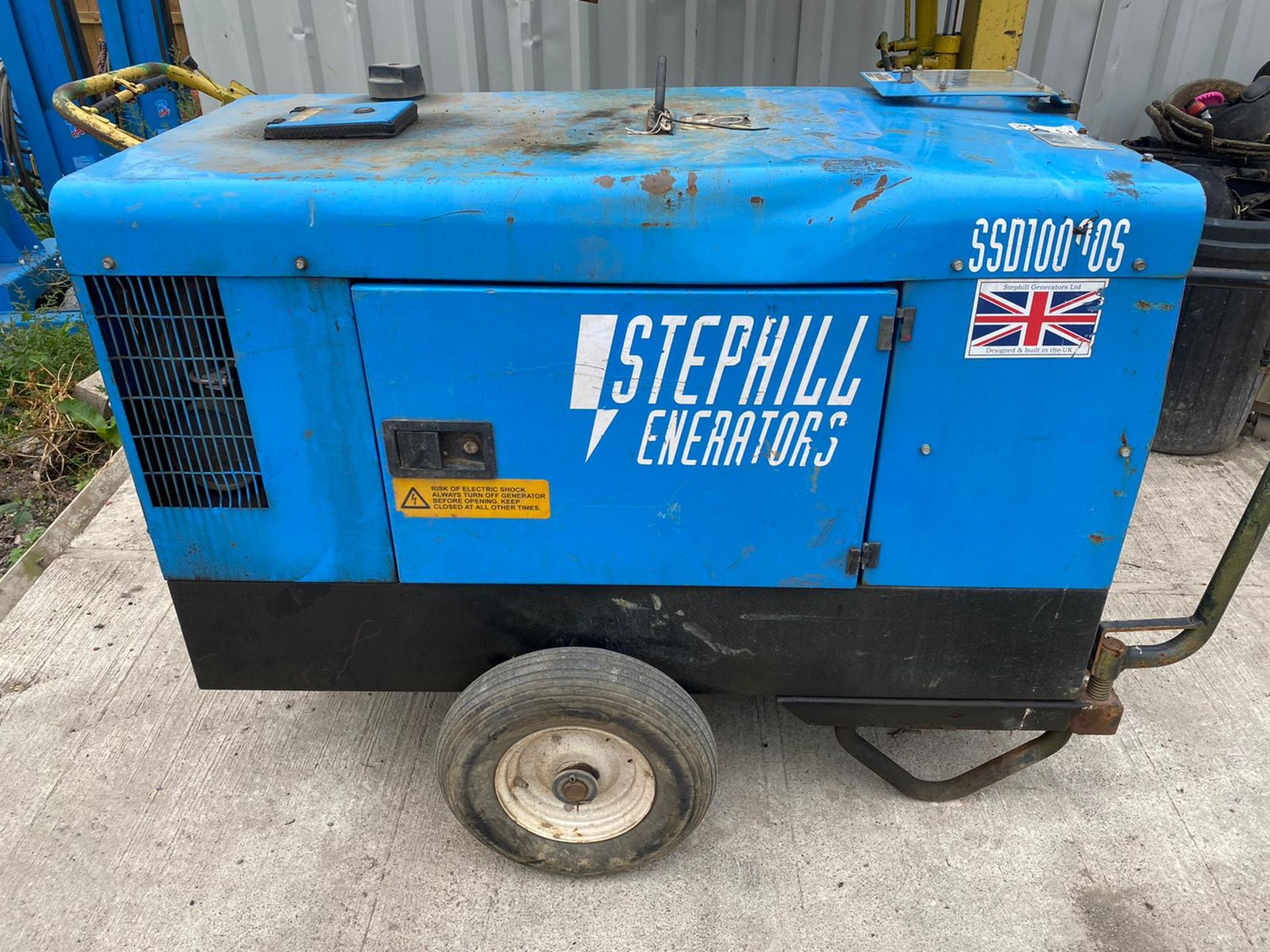 STEPHILL 10 KVA KUBOTA ENGINE.DIESEL GENERATOR.LOCATION NORTH YORKSHIRE.