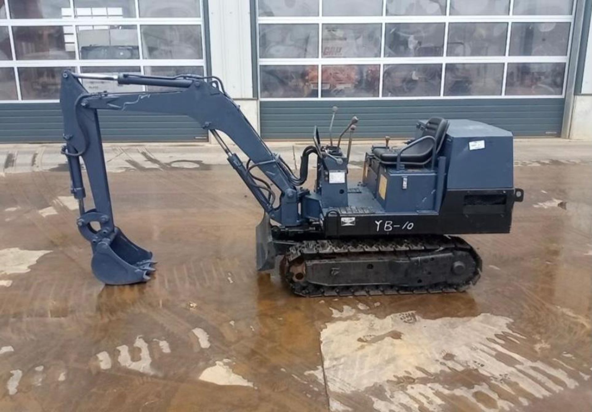 YANMAR YB10 MINI DIGGER EXCAVATOR .LOCATION NORTH YORKSHIRE.