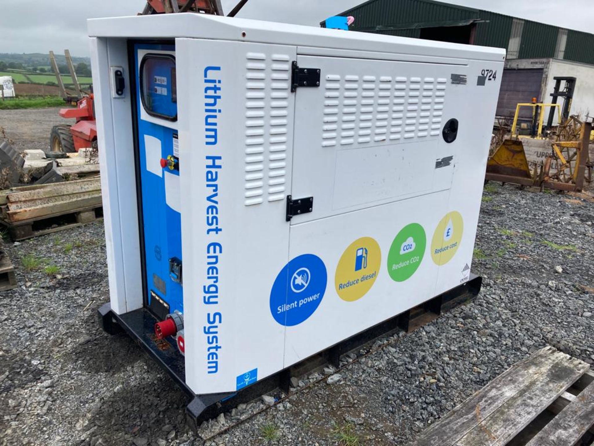 UNRESERVED 2016 UNUSED 43 KVA GENERATOR 3 PHASE.LOCATION NORTHERN IRELAND.