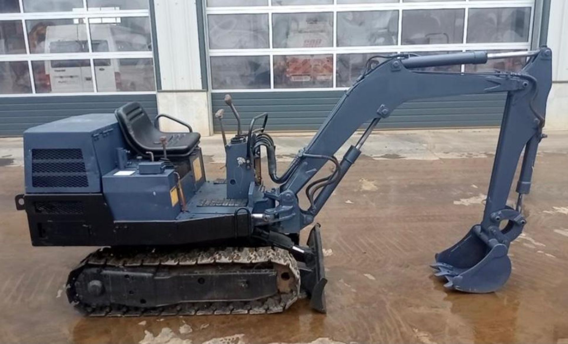 YANMAR YB10 MINI DIGGER EXCAVATOR .LOCATION NORTH YORKSHIRE. - Image 6 of 6