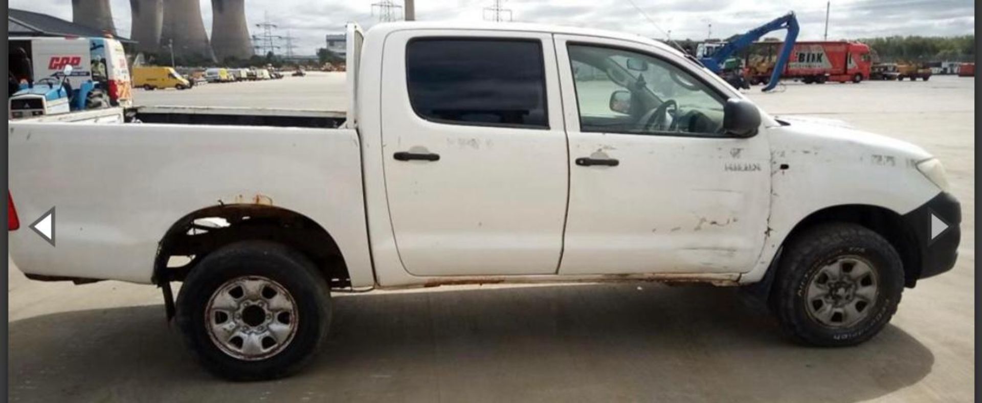 2009 TOYOTA HILUX 4 WD .LOCATION NORTH YORKSHIRE.