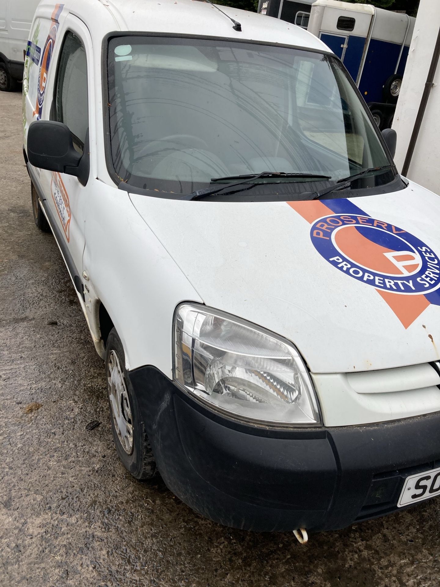 2008 PEUGEOT PARTNER DIESEL VAN LOCATION NORTHERN IRELAND.