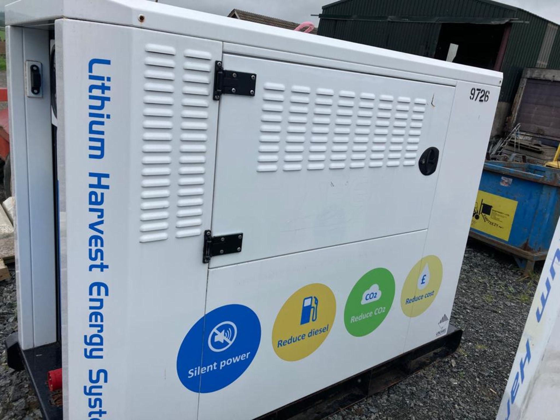 UNRESERVED 2016 UNUSED 43 KVA GENERATOR 3 PHASE.LOCATION NORTHERN IRELAND.