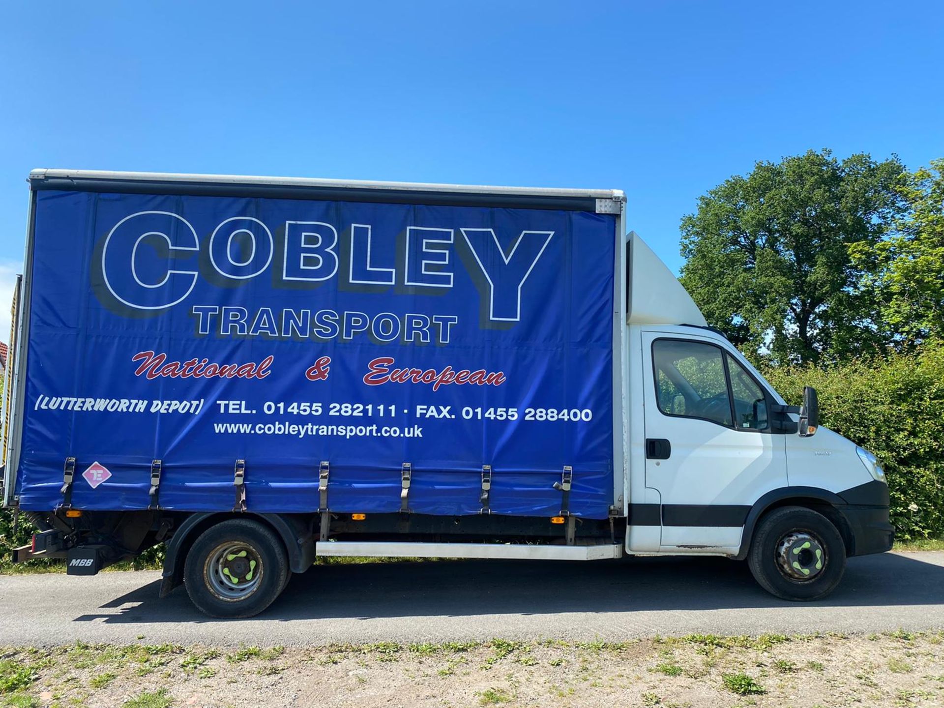 2014 IVECO 70C 17 CURTAINSIDER WITH TAIL LIFT.LOCATION NORTH YORKSHIRE. - Image 7 of 8