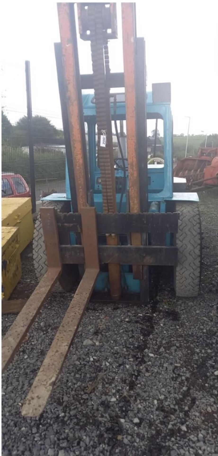 FINLAY 4 TONNE DIESEL FORKLIFT.LOCATION NORTHERN IRELAND. - Image 10 of 11