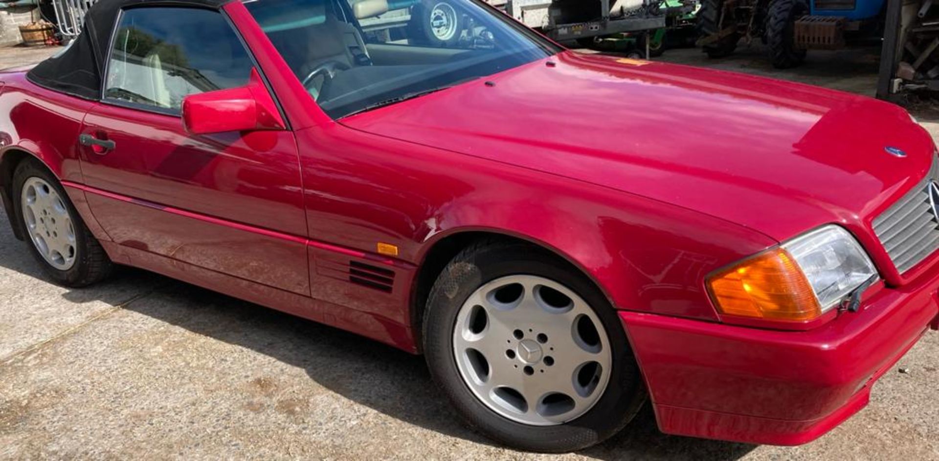 1994 MERCEDES SL 280 CLASSIC CAR LOW RESERVE.LOCATION NORTHERN IRELAND.