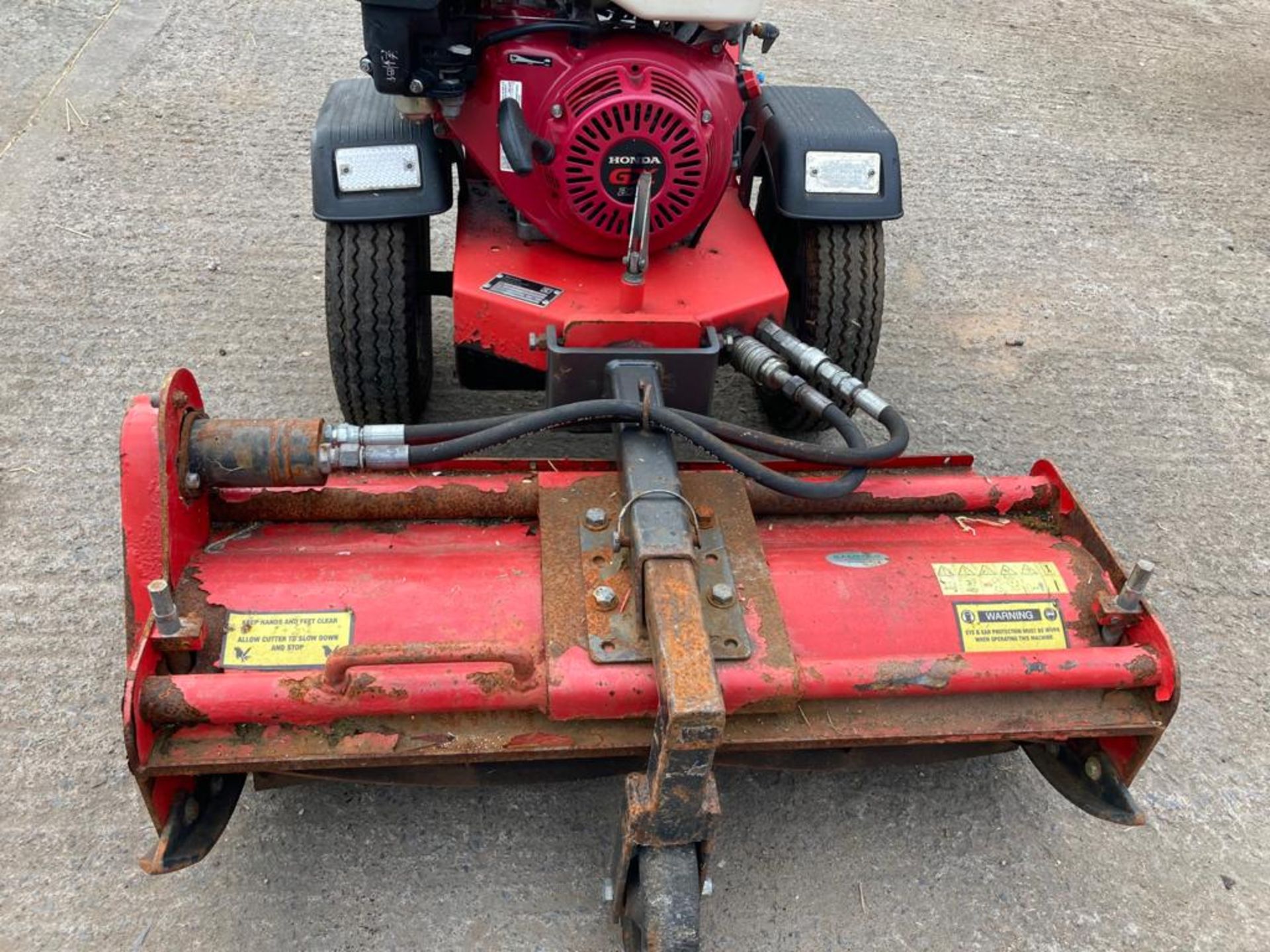 KERSTEN HYDRAULIC MOWER HONDA ENGINE.LOCATION NORTHERN IRELAND. - Image 5 of 5