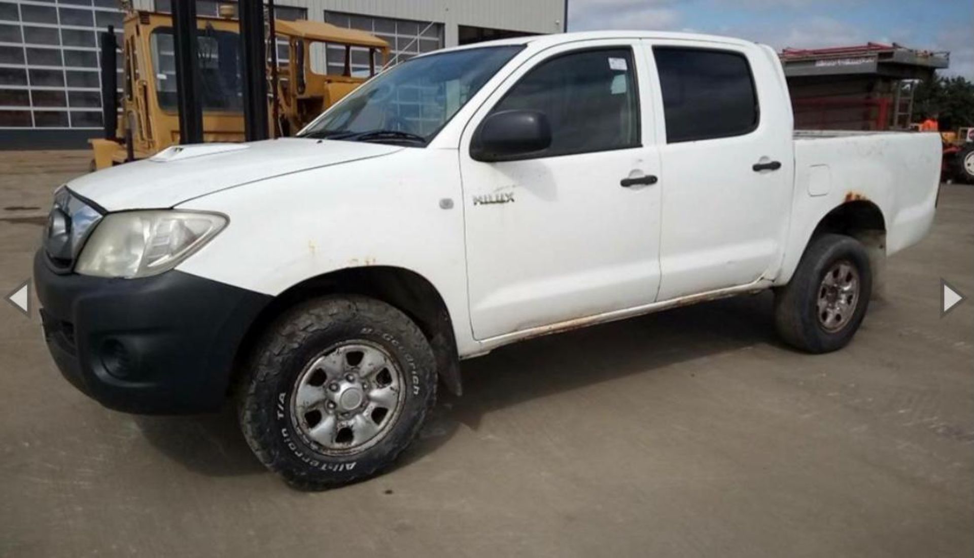 2009 TOYOTA HILUX 4 WD .LOCATION NORTH YORKSHIRE. - Image 2 of 5